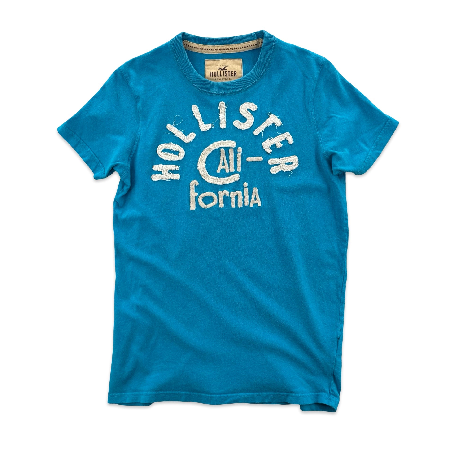 Teal Hollister California Patch Tee (S)