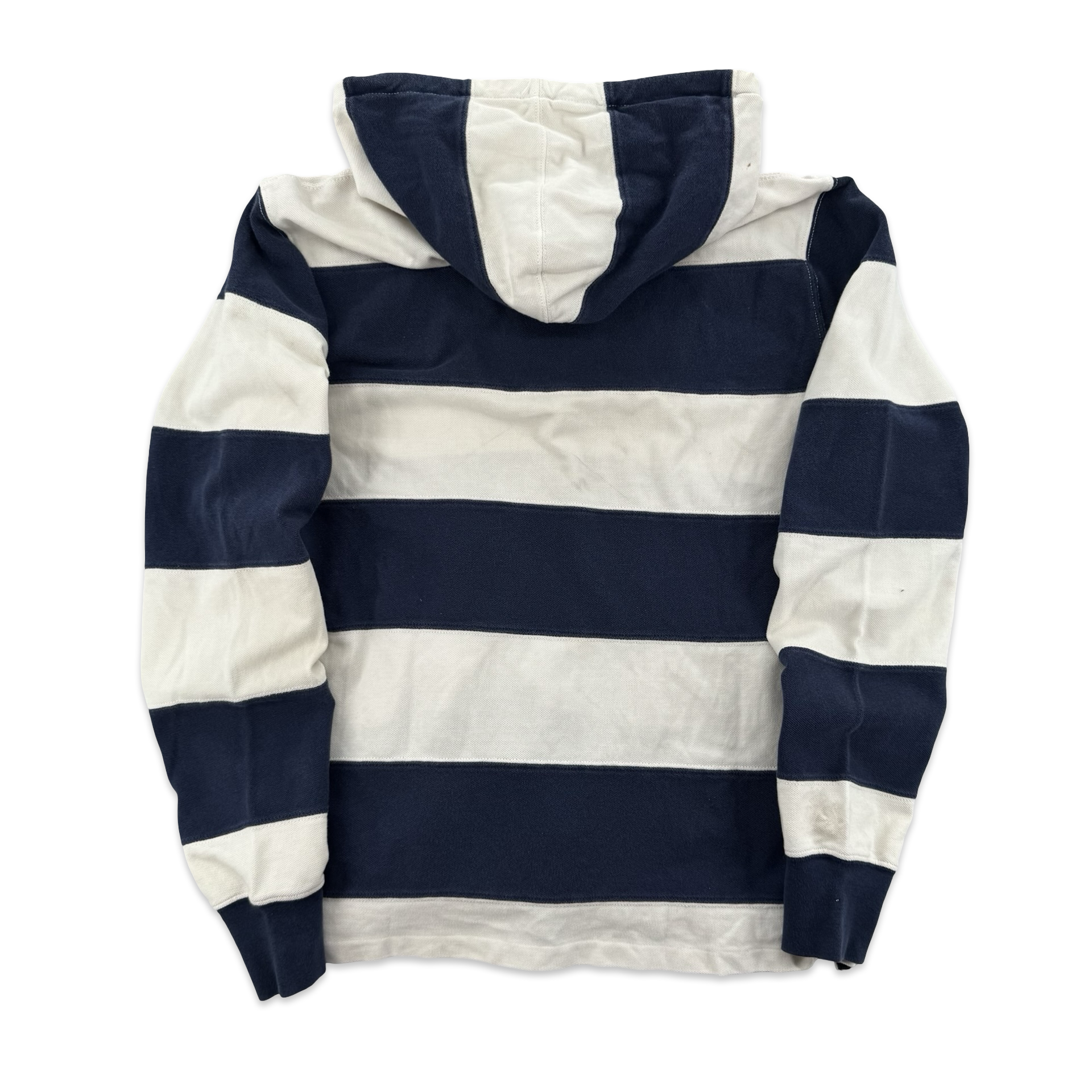 Ralph Lauren Striped Hooded Rugby (M)
