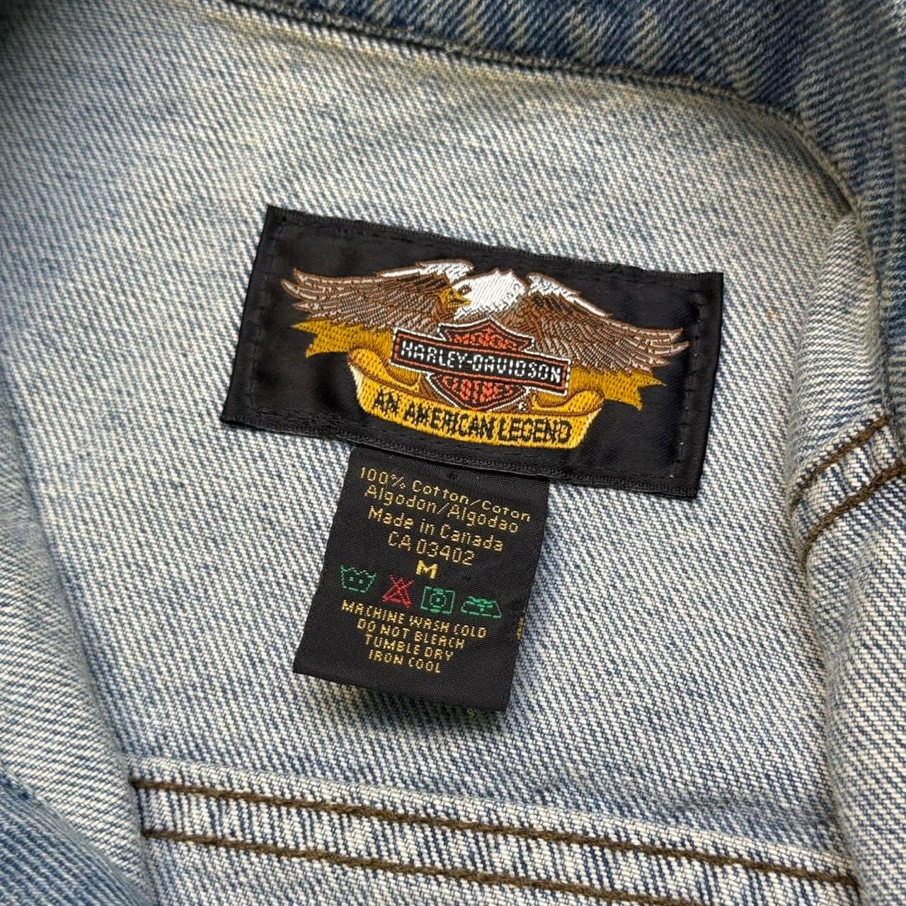 Vintage Harley Davidson Denim Jacket (M)