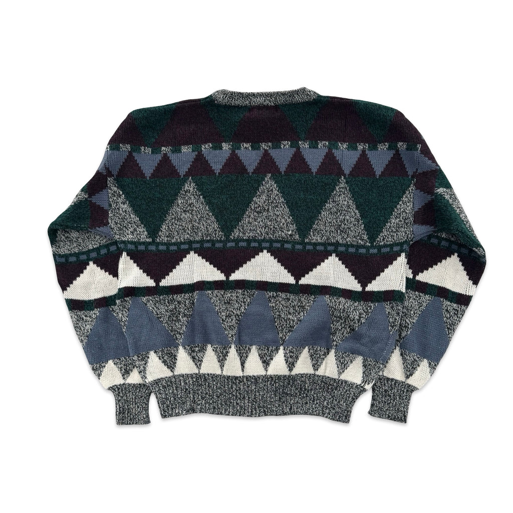 Vintage Campus Knit Sweater (XL)
