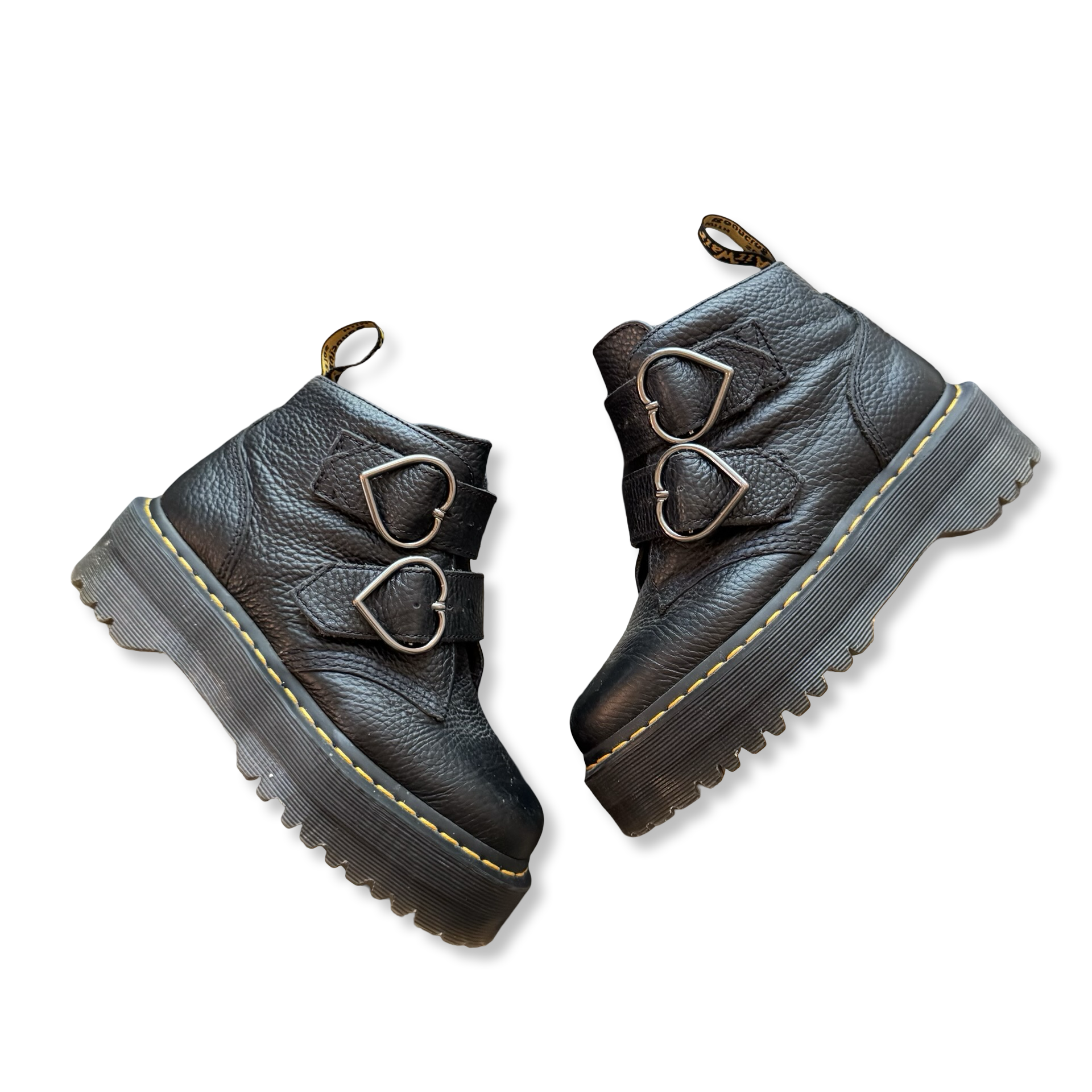 Dr.Martens Devon Heart Platform Boots (6 WMNS)
