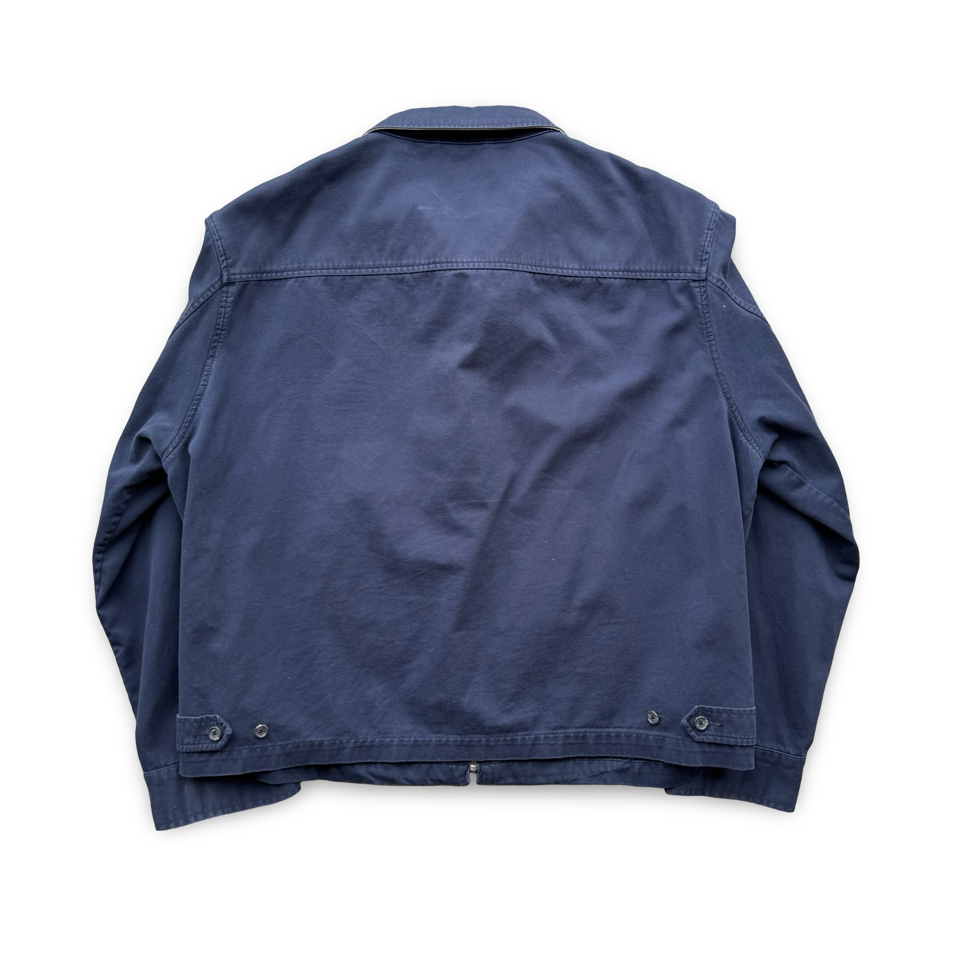 Vintage Ralph Lauren Navy Harrington Jacket (XXL)