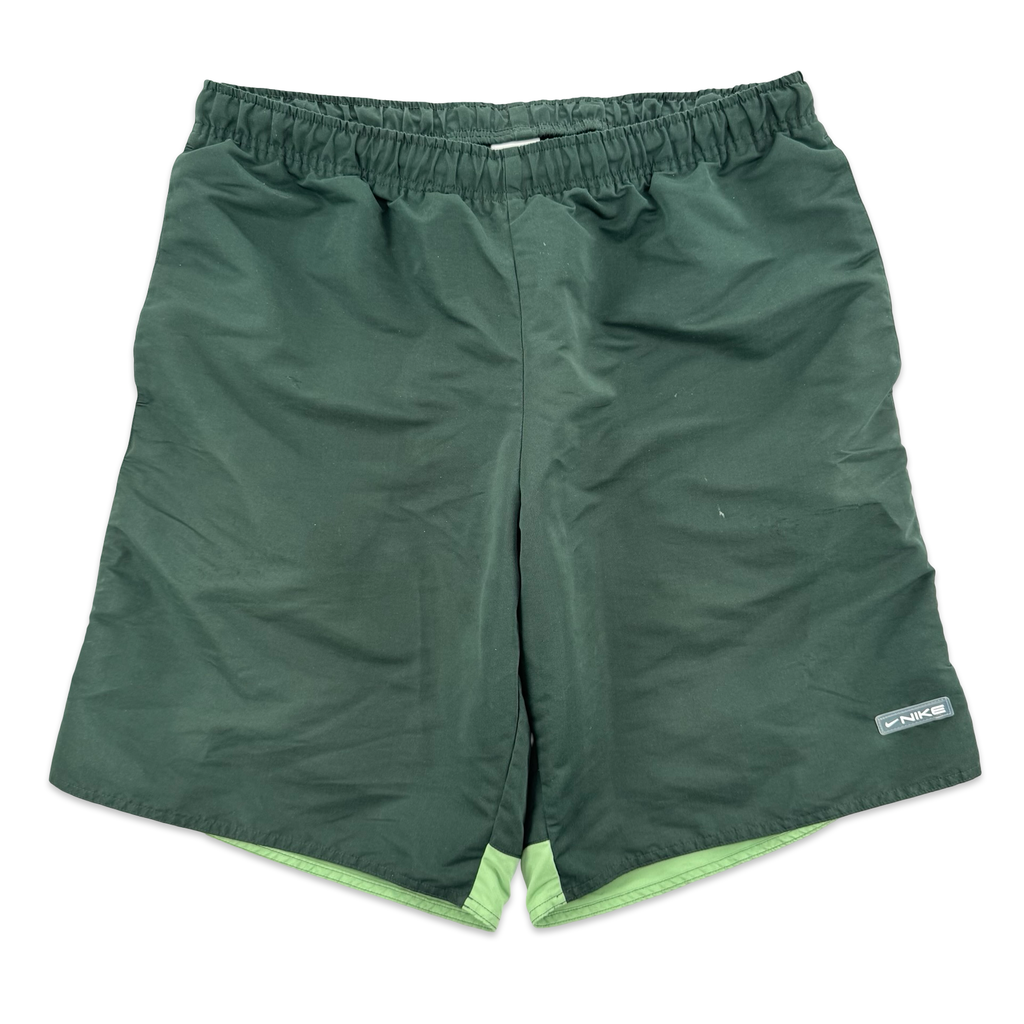 2000s Green Nike Shorts (XL)