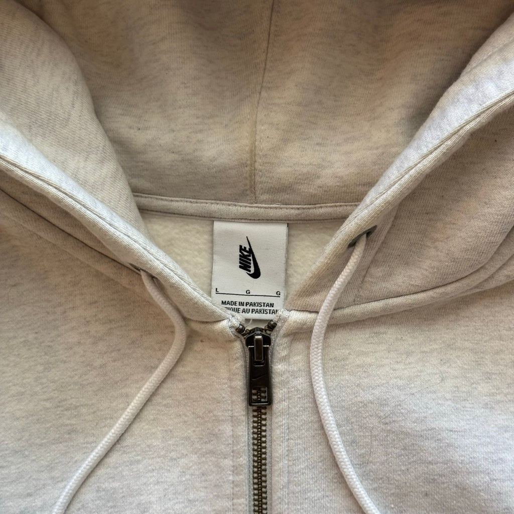 Heather Grey Nike Zip-Up (L)