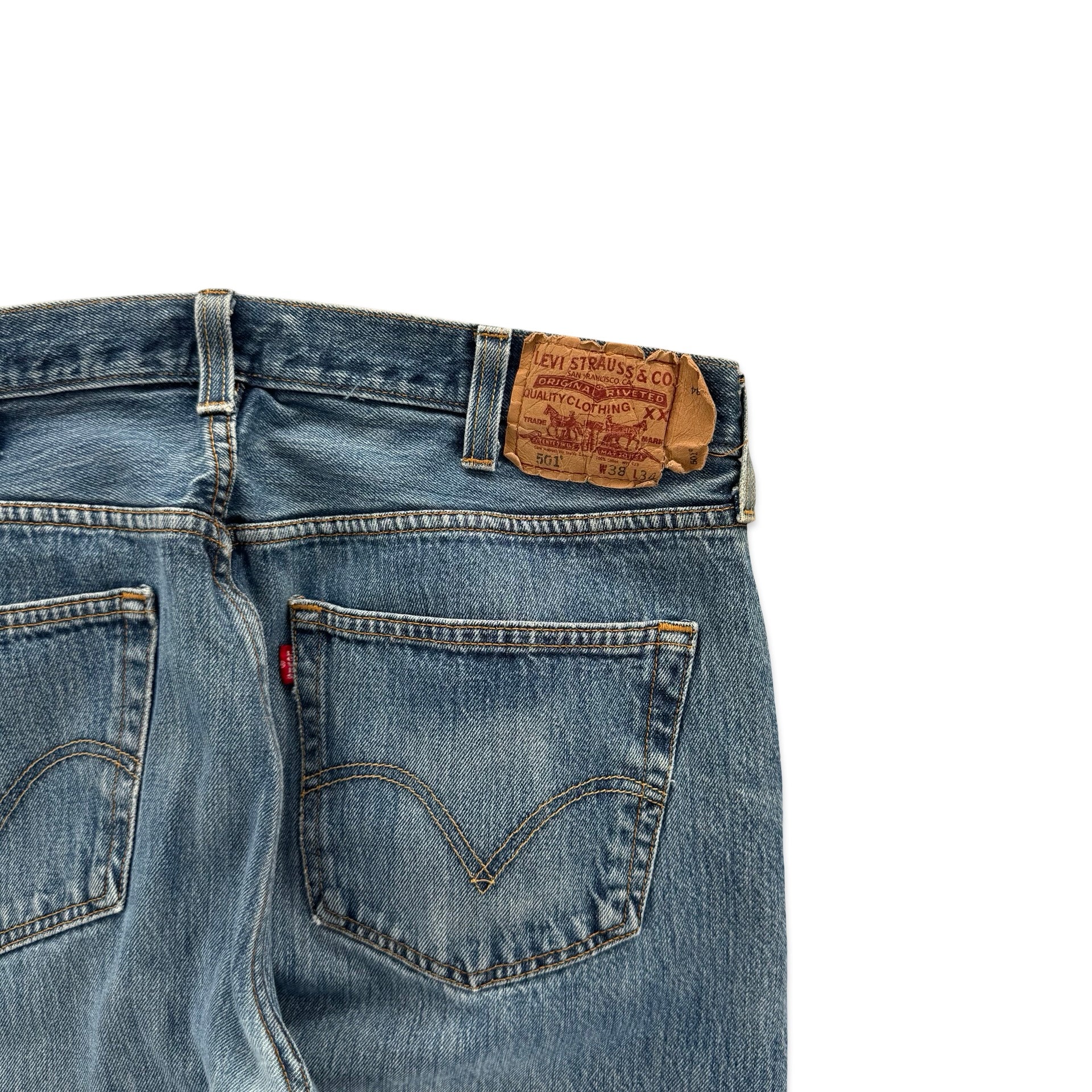 2000’s Levi’s 501XX Button Fly Jeans (37x33)
