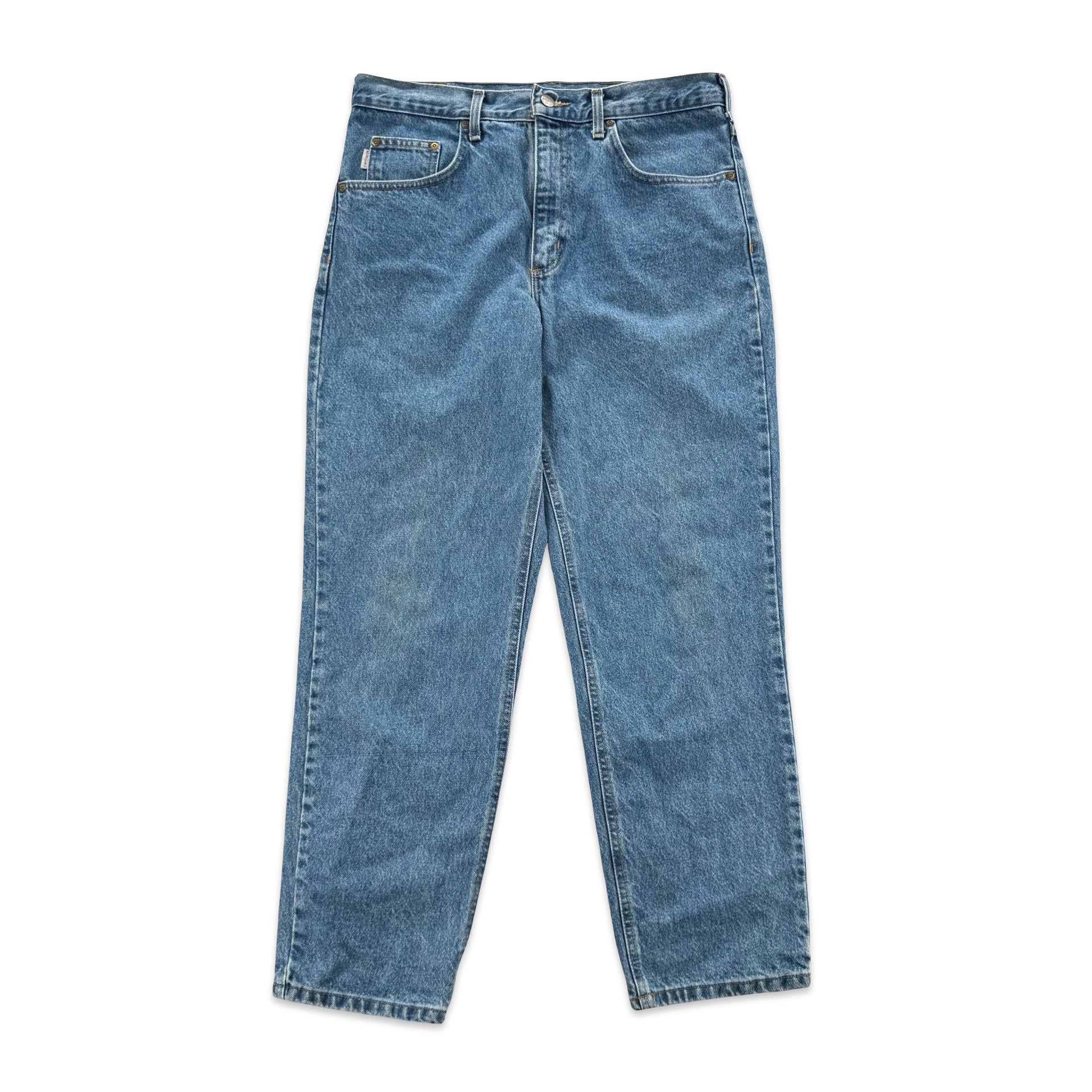 Vintage Carhartt Blue Jeans (33x30)