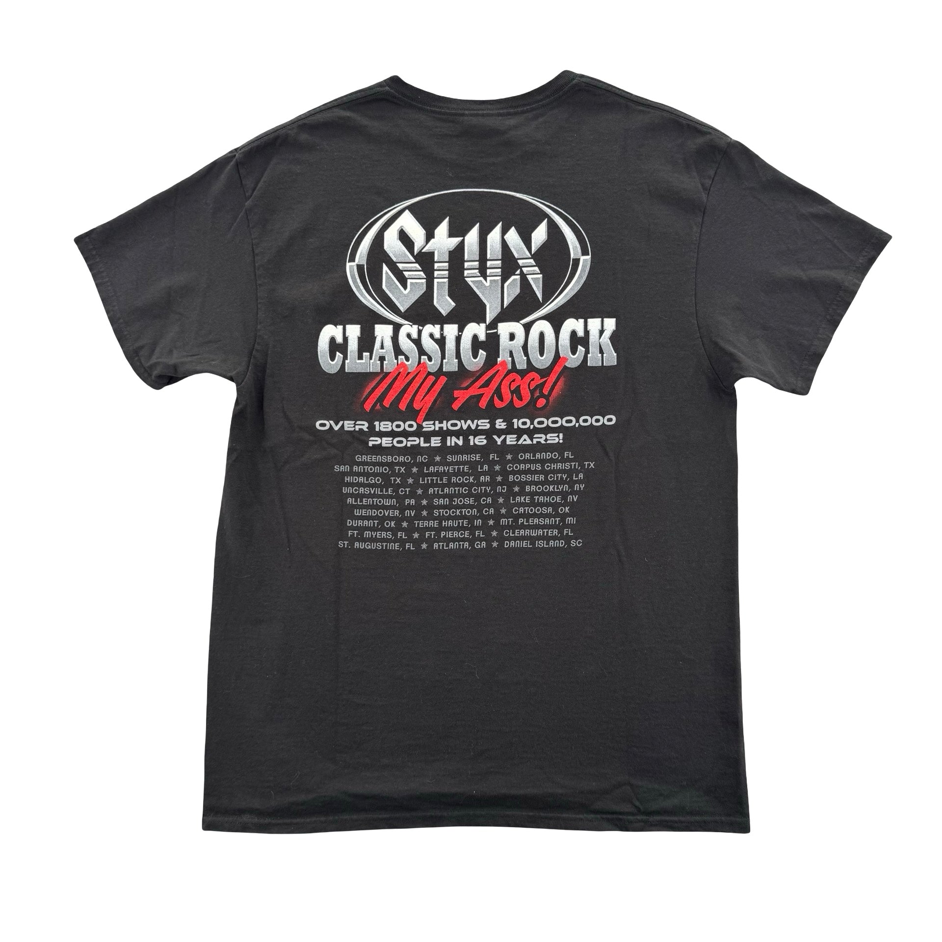 2000’s Styx Classic Rock My Ass Tee (L)