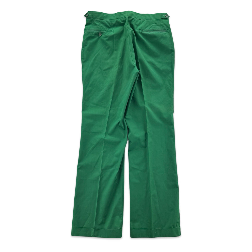 Green 1970s JaySport Trousers (33x32)