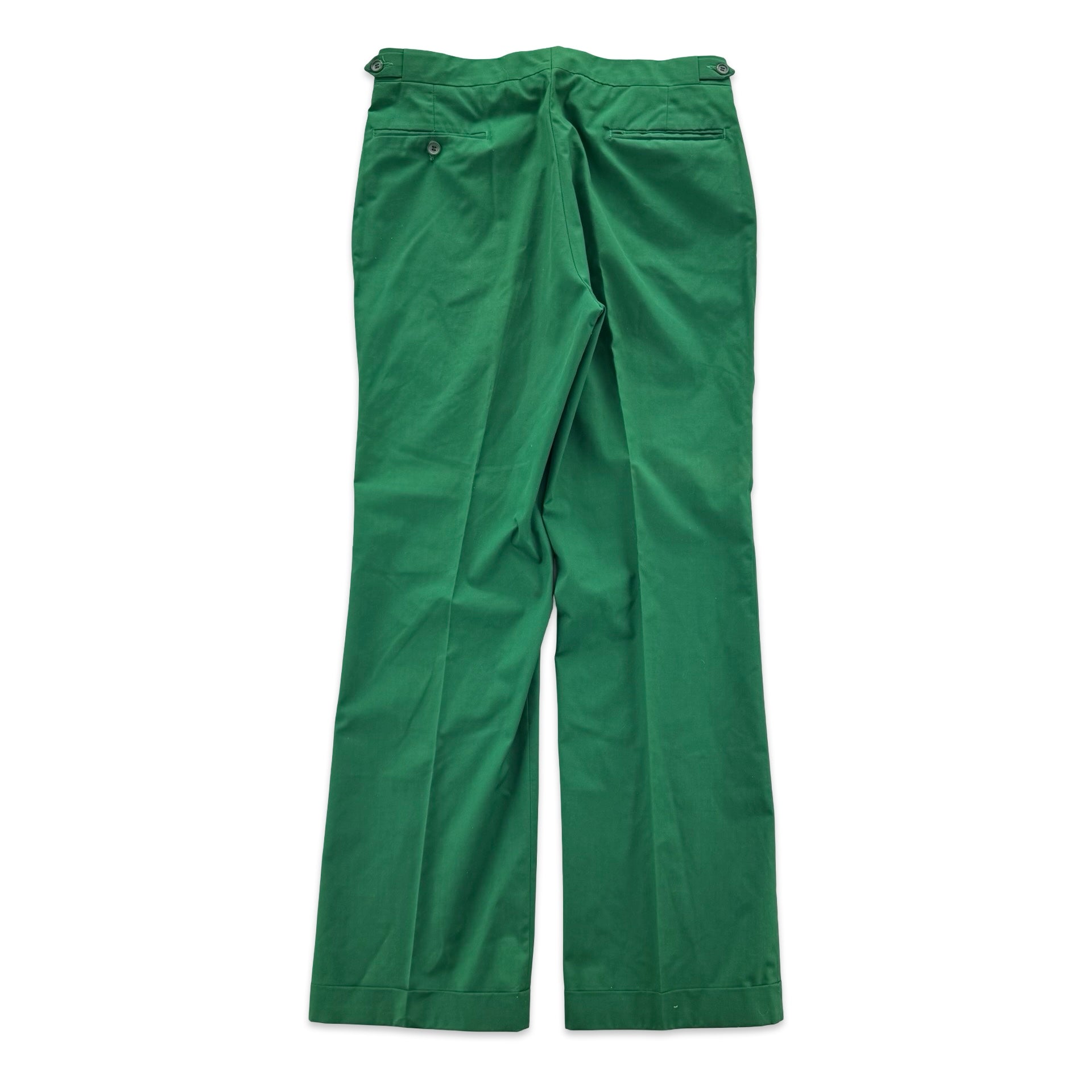 Green 1970s JaySport Trousers (33x32)