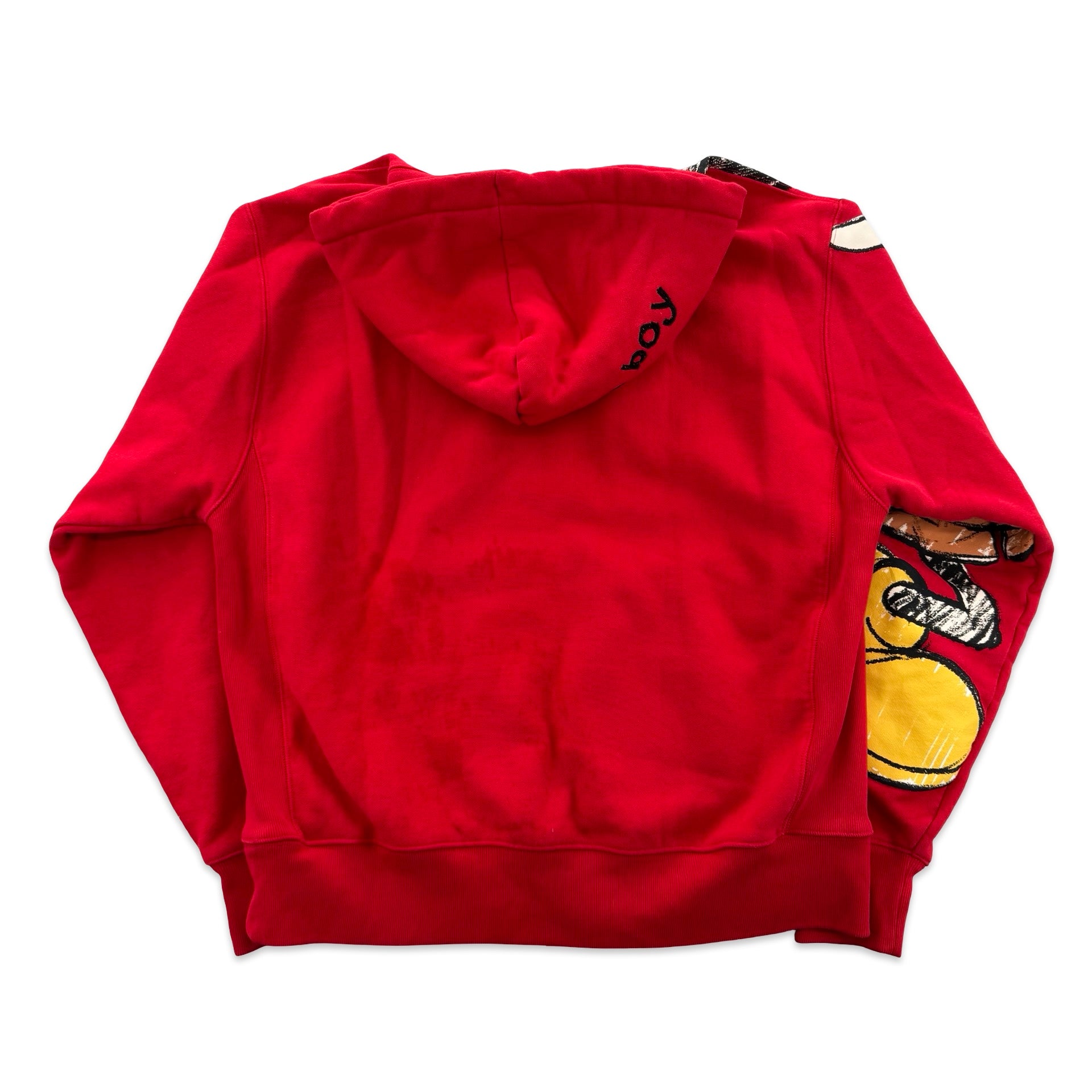 Red Mickey Mouse Hoodie (L)