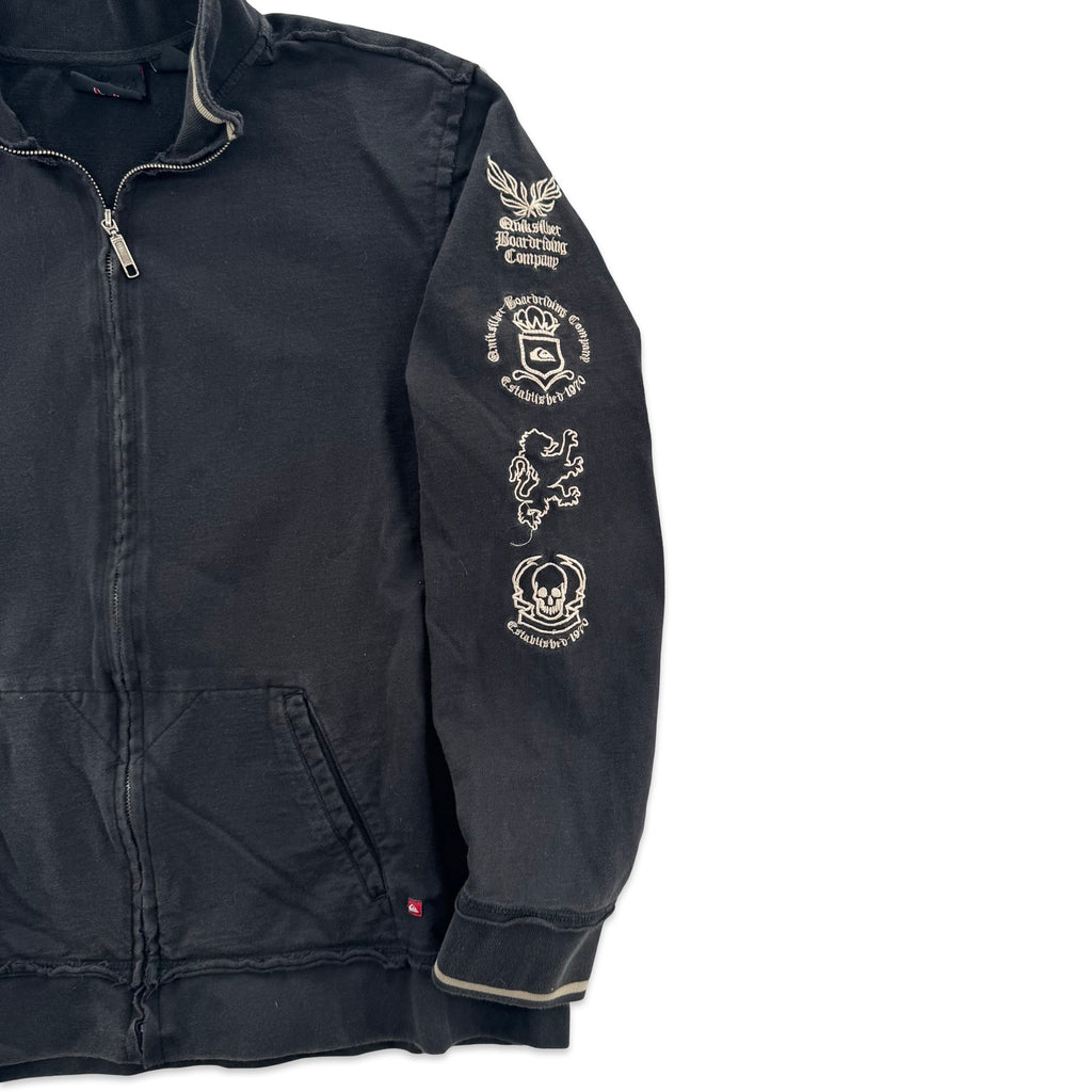 Black Quiksilver Zip Up (XL)