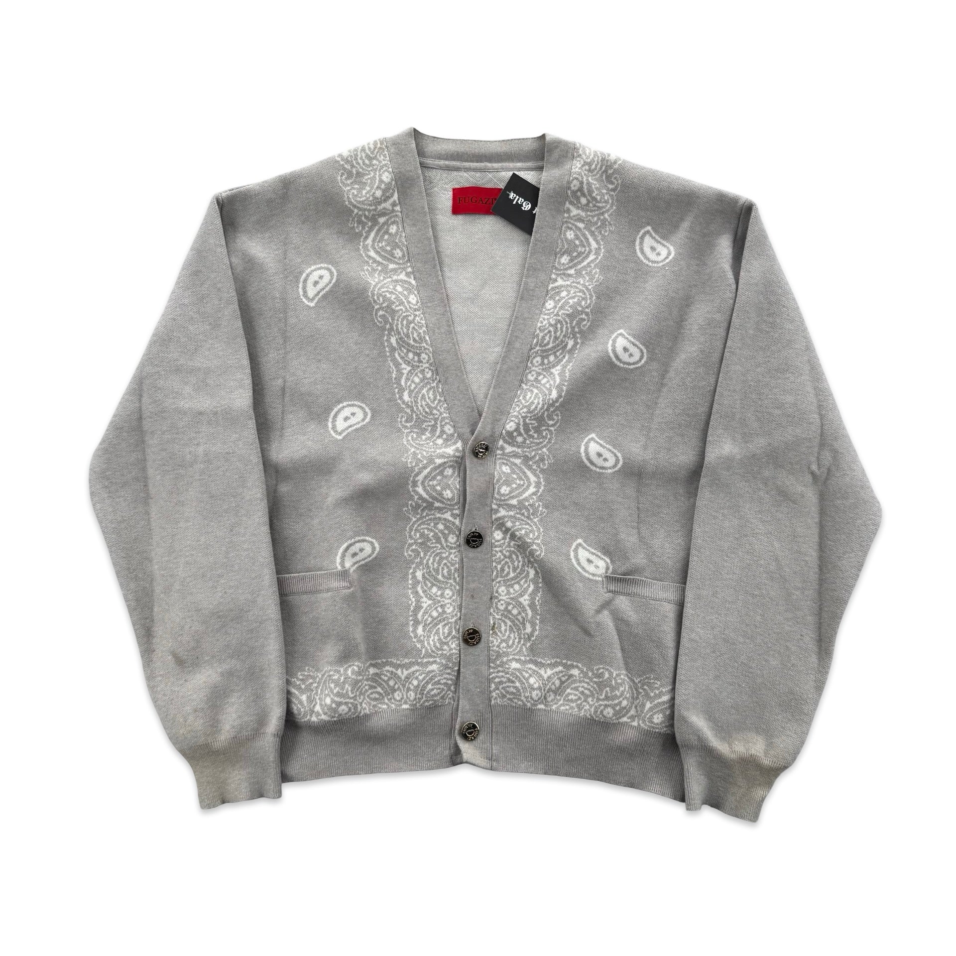 Fugazi 12 Gauge Paisley Cardigan (L)