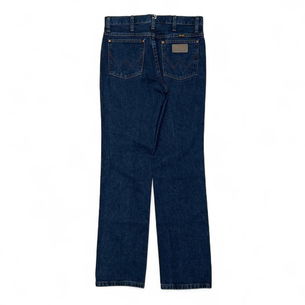 Wrangler Straight Fit Blue Jeans (30x32)