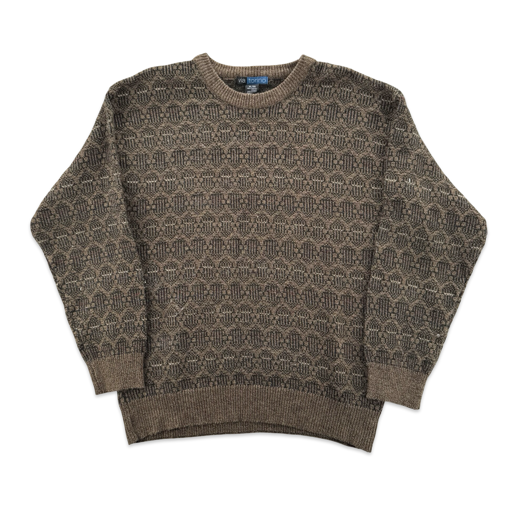 Vintage Via Torino Knit Sweater (XL)
