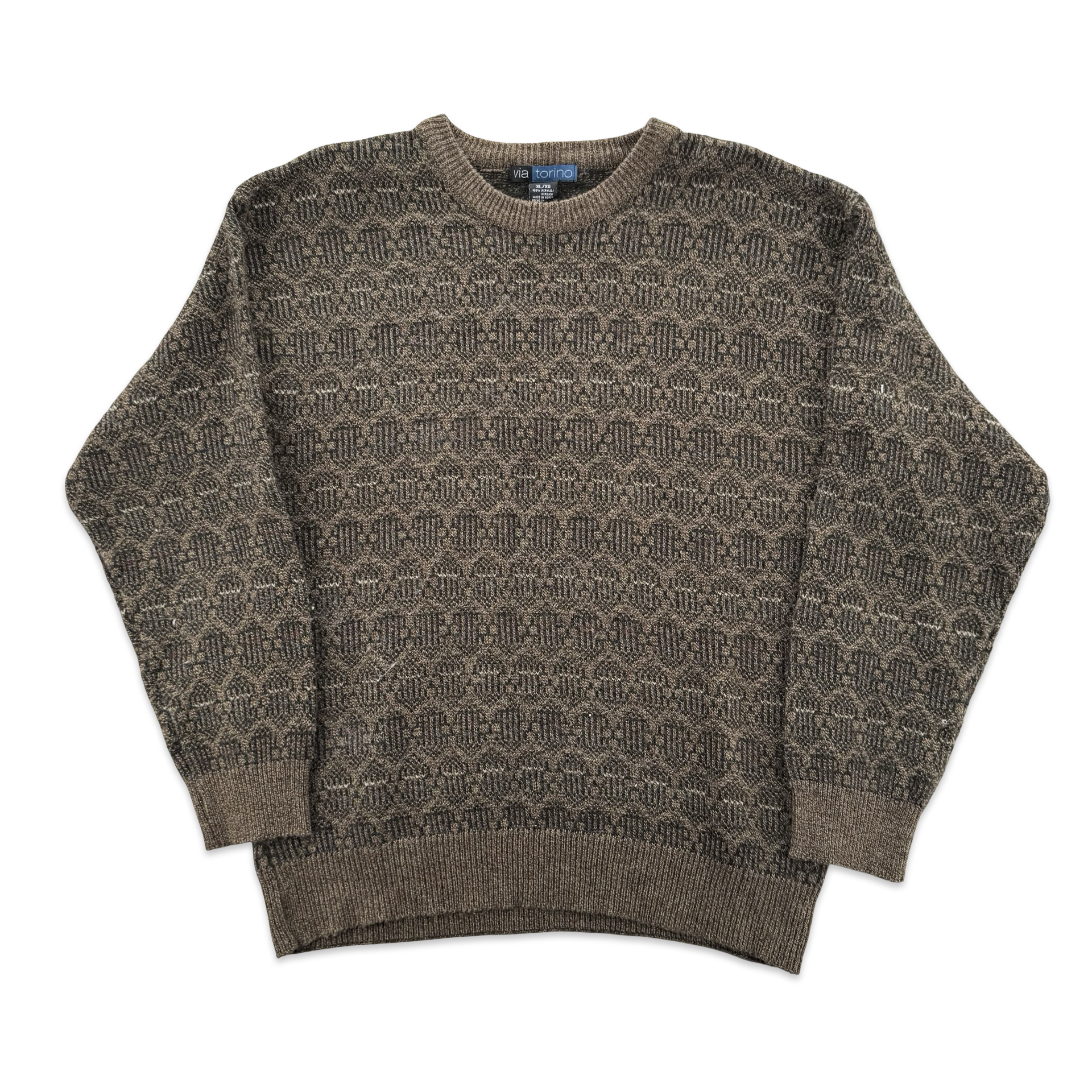 Vintage Via Torino Knit Sweater (XL)