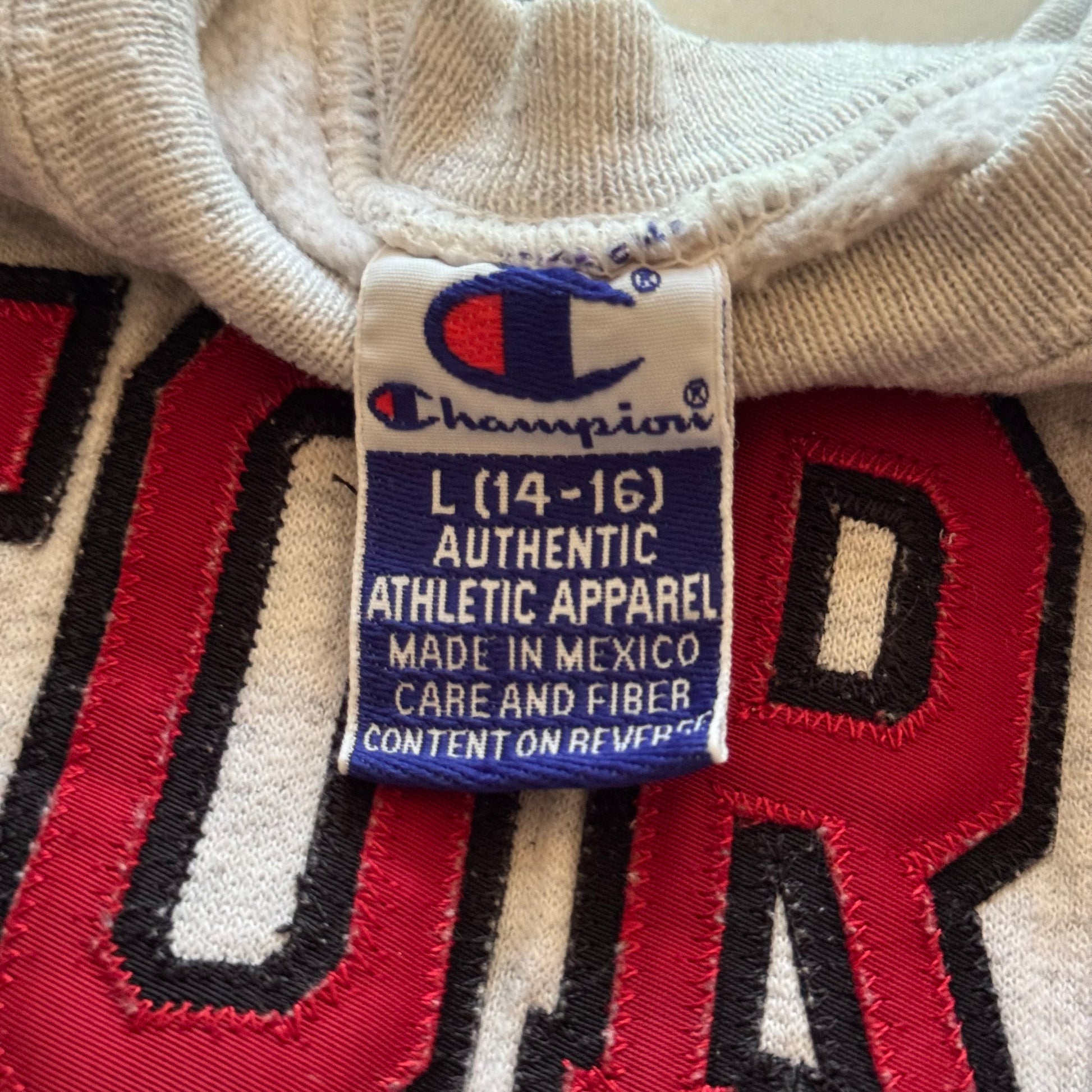 90s Champion Georgia University Crewneck Sweatshirt (L 14-16K)