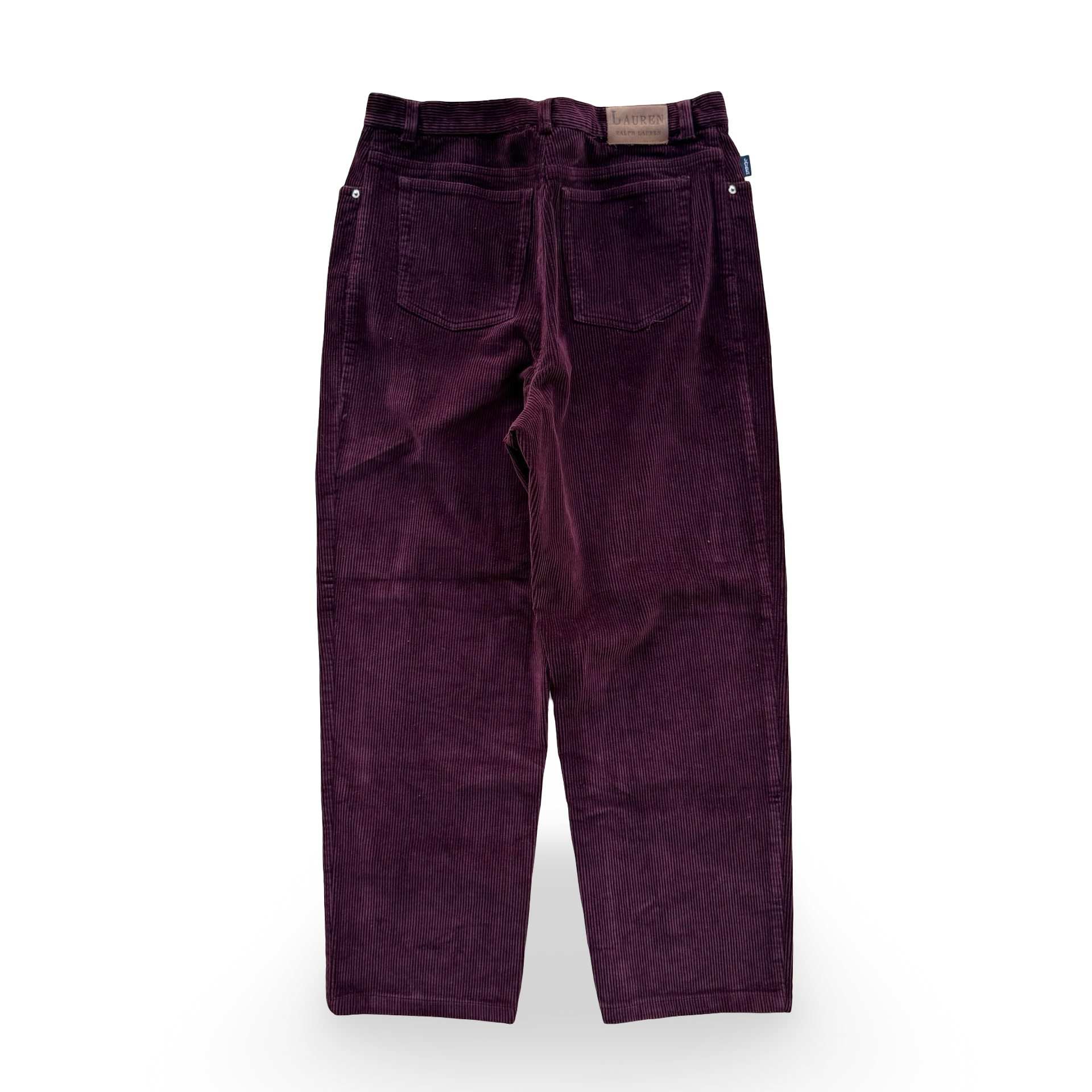 Vintage Burgundy Lauren RL Corduroy Pants (32x28)