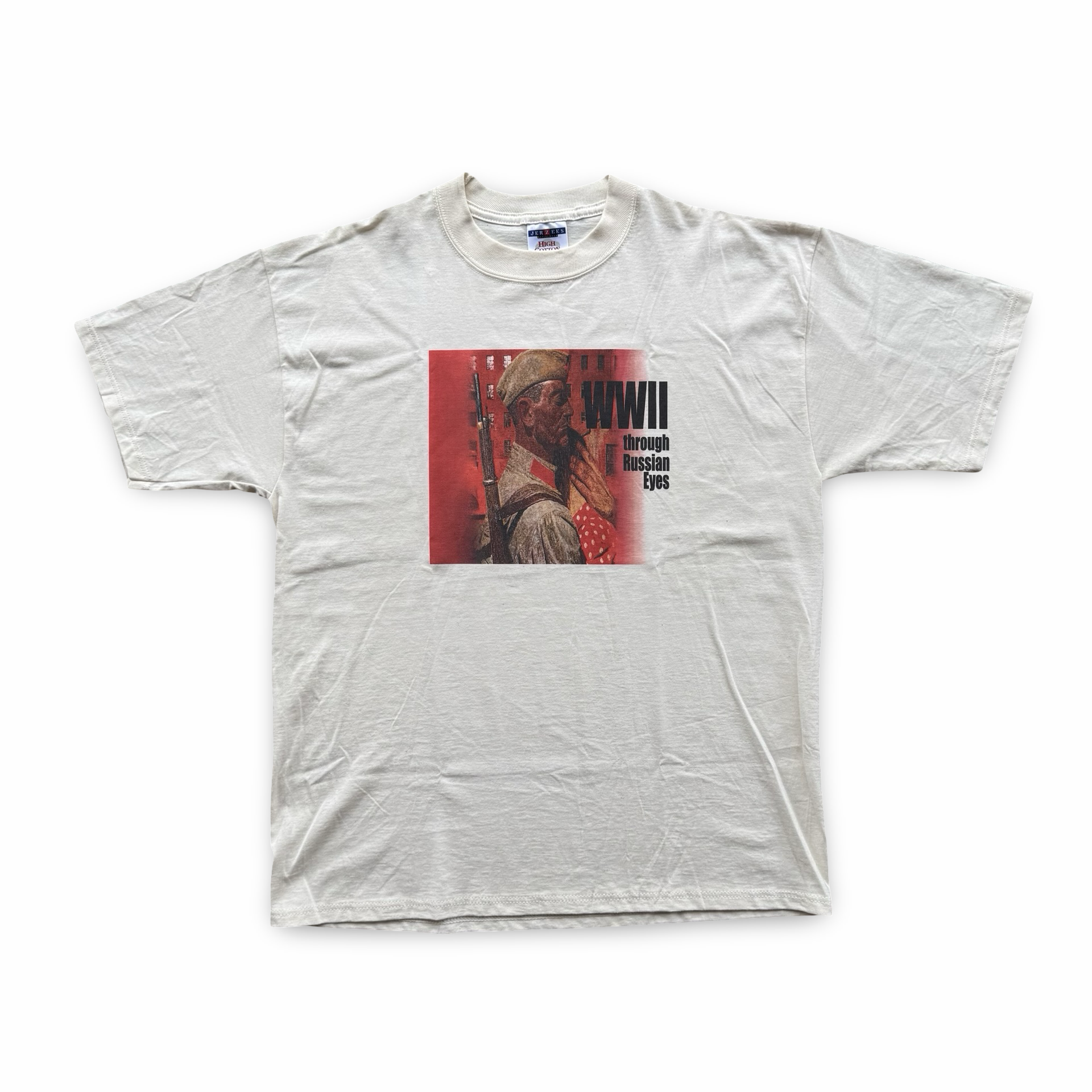 Vintage Ivory WWII Through Russian Eyes Tee (M)