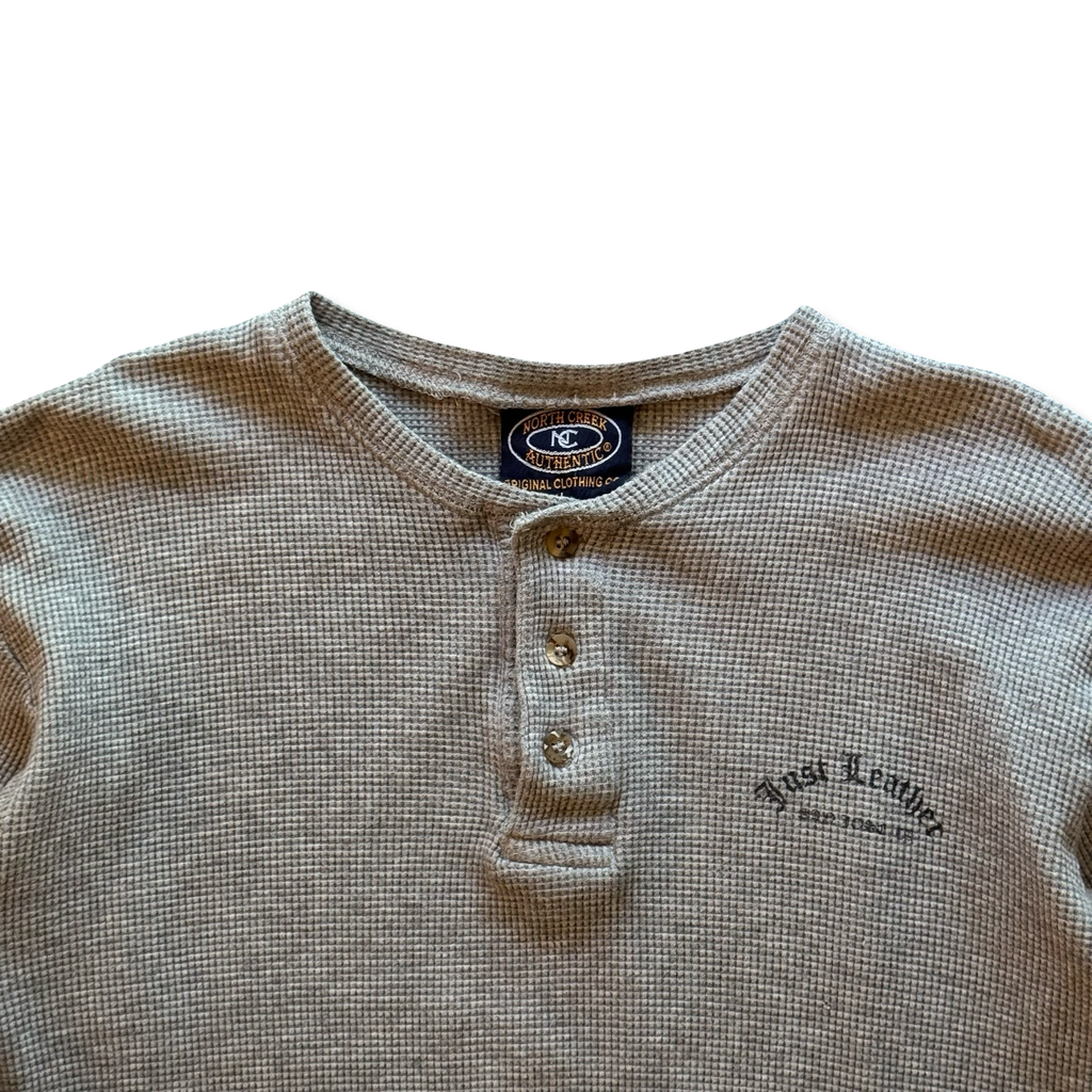 90s Harley Davidson 3/4 Sleeve Hemley Thermal Shirt (L)