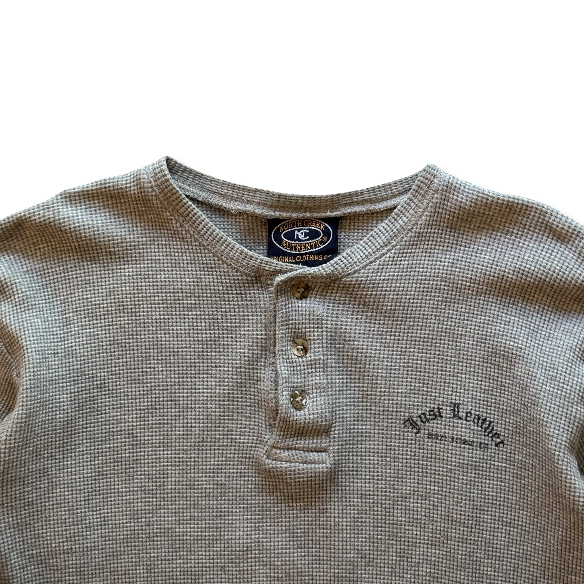 90s Harley Davidson 3/4 Sleeve Hemley Thermal Shirt (L)