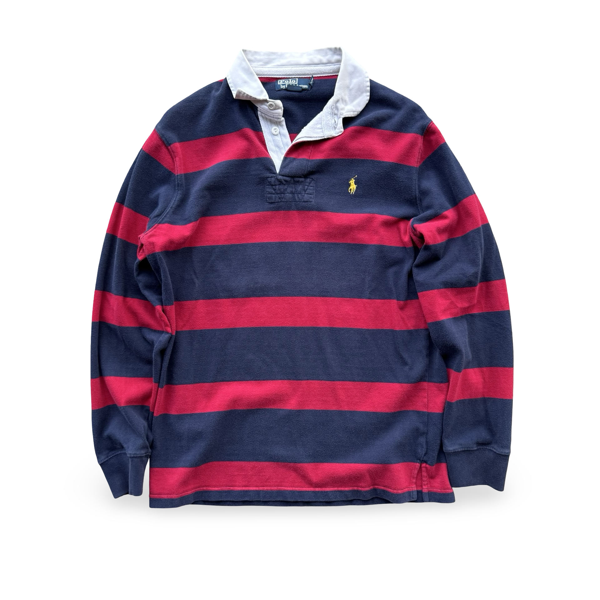 Vintage Navy & Red Ralph Lauren Rugby (M)