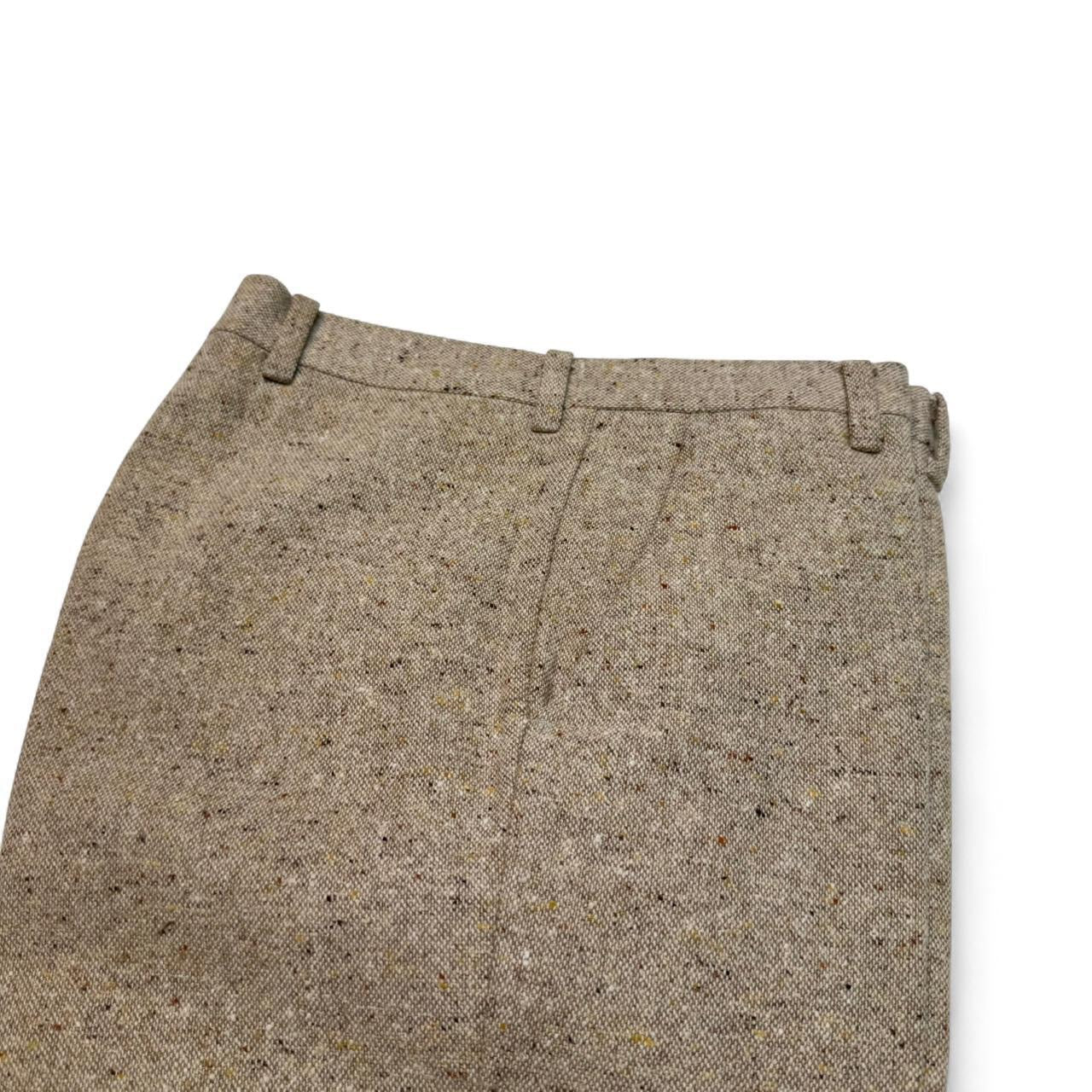 1970s Tweed Flare Dress Pants (31x30.5)