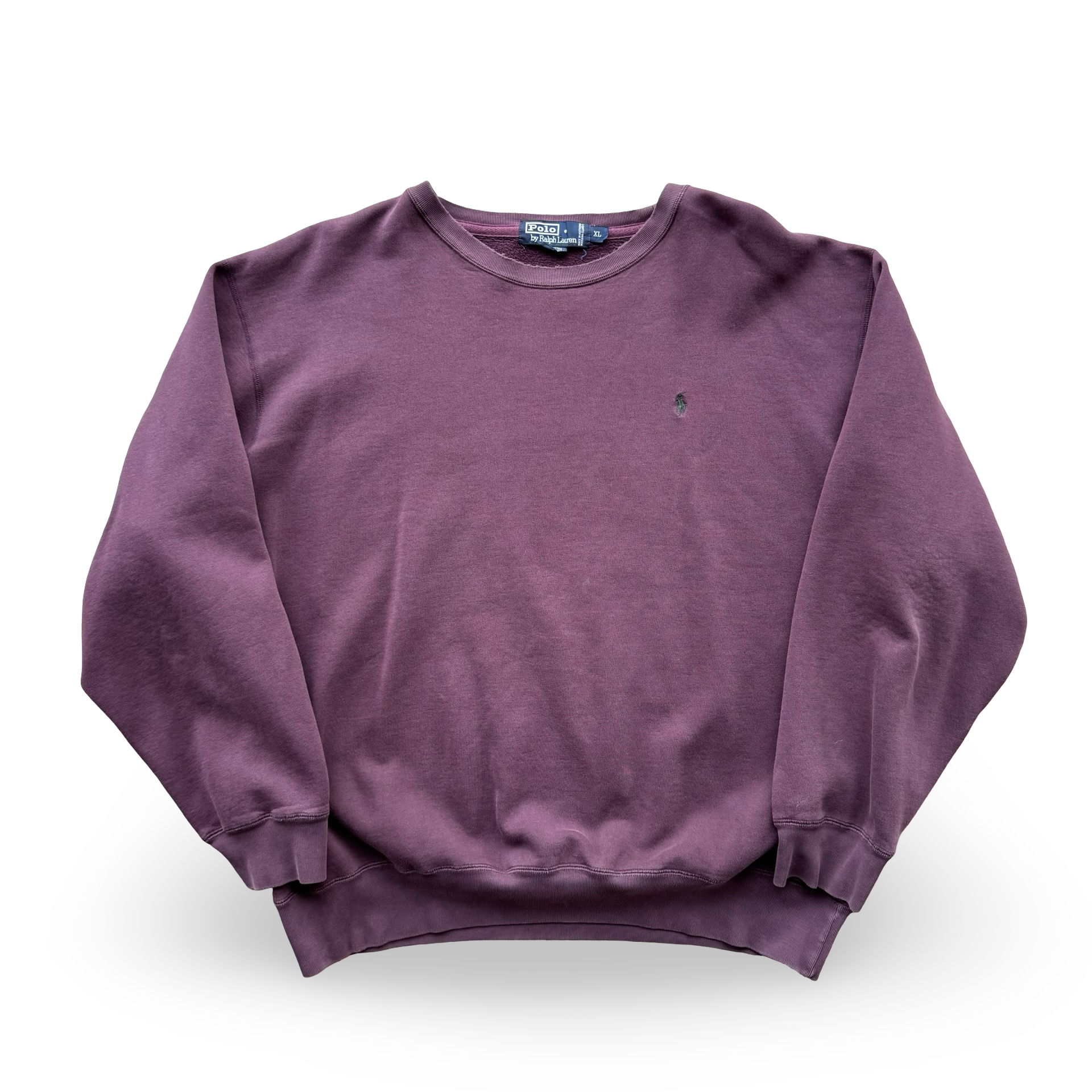 Vintage Burgundy Ralph Lauren Crewneck (XL)