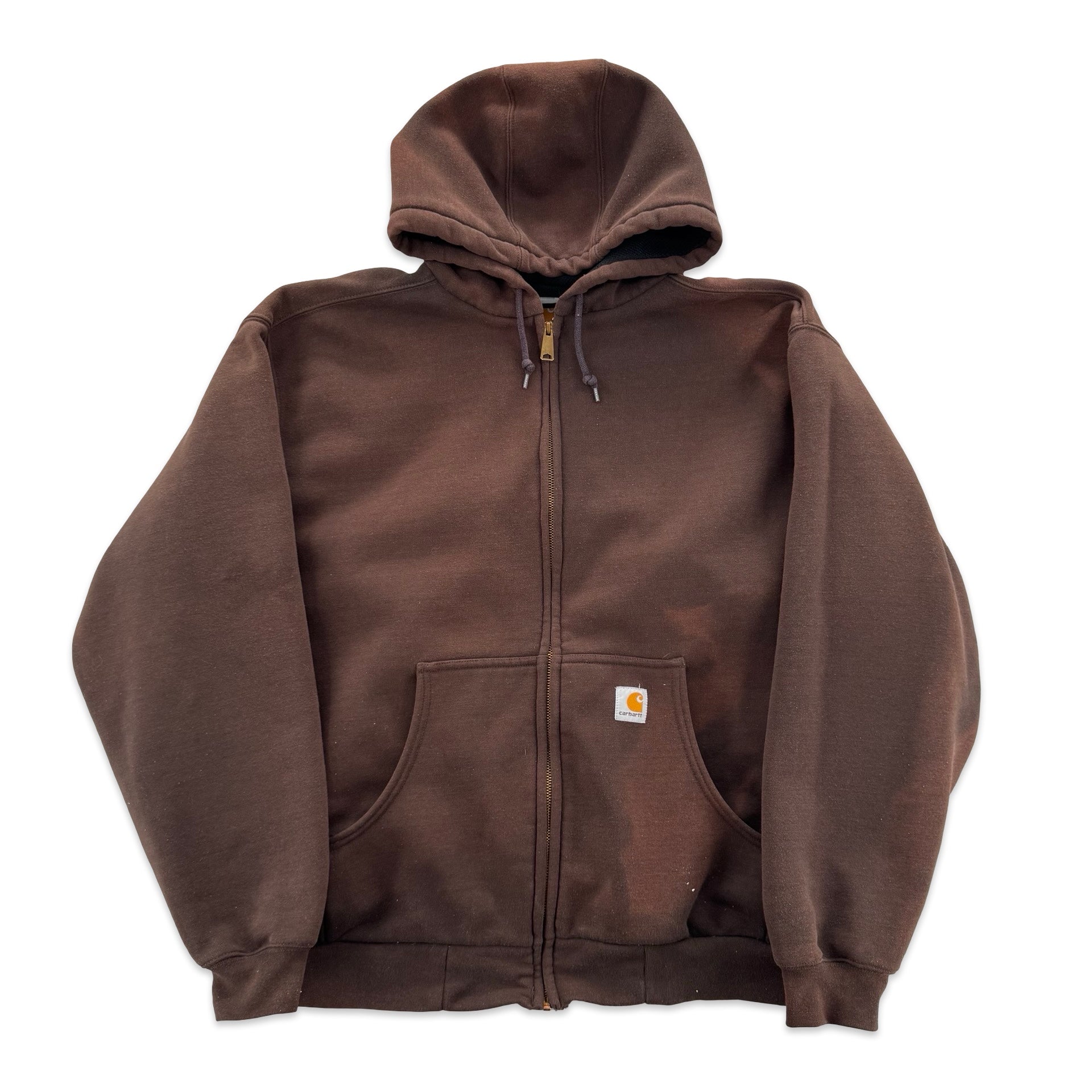 Vintage Brown Carhartt Zip-Up