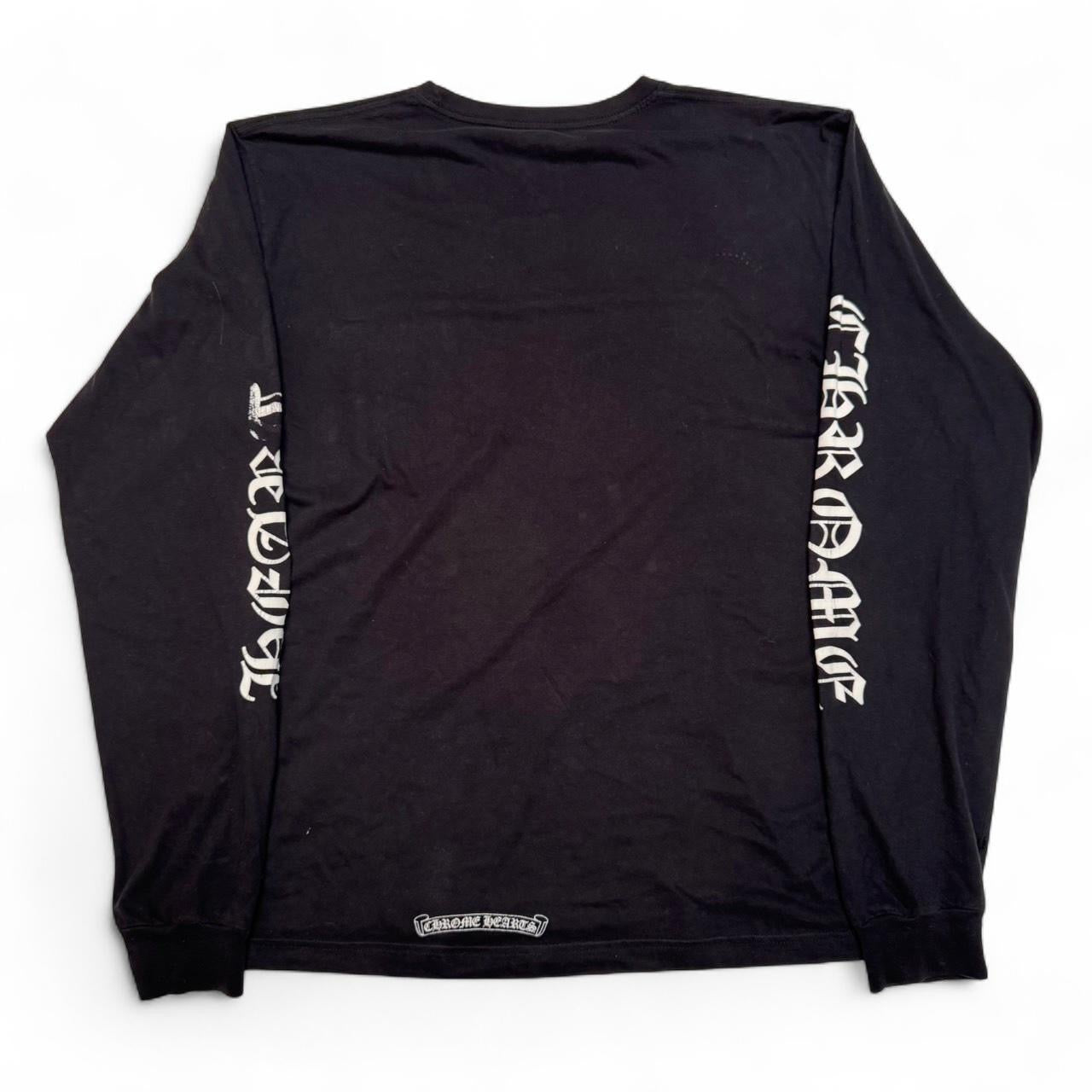 Chrome Hearts Neck Print Long sleeve Tee (L)