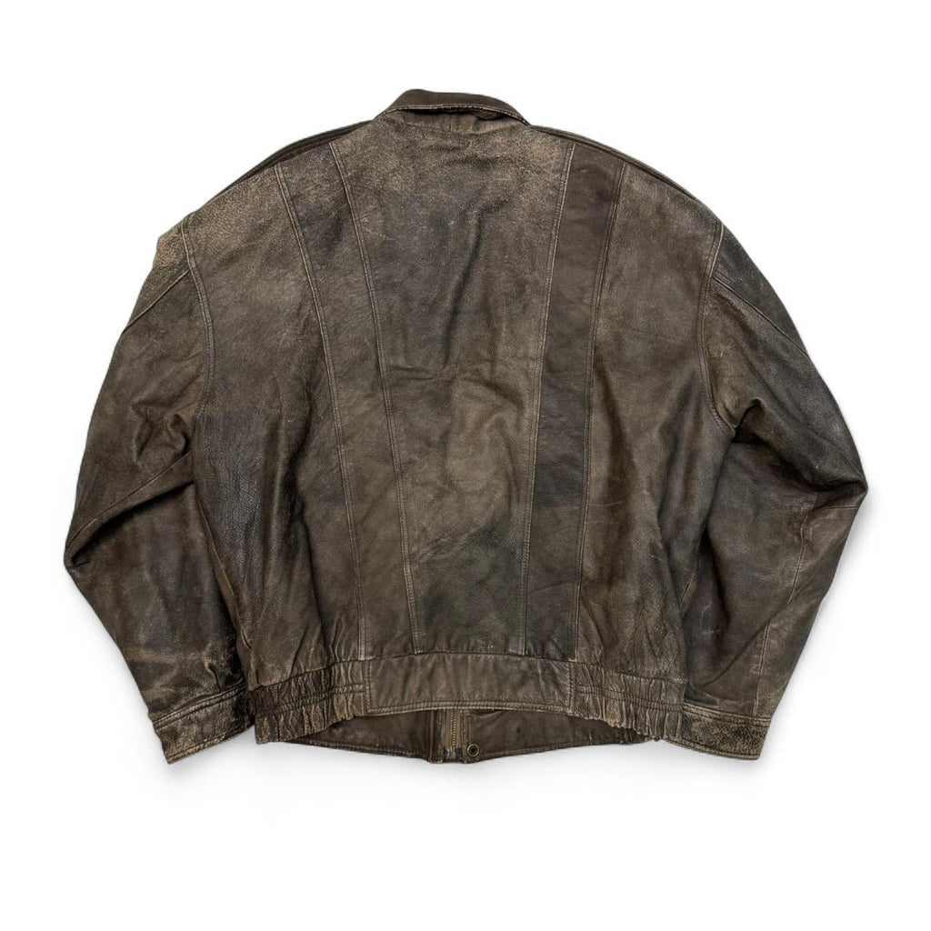 Vintage Phase 2 Brown Leather Jacket (L)