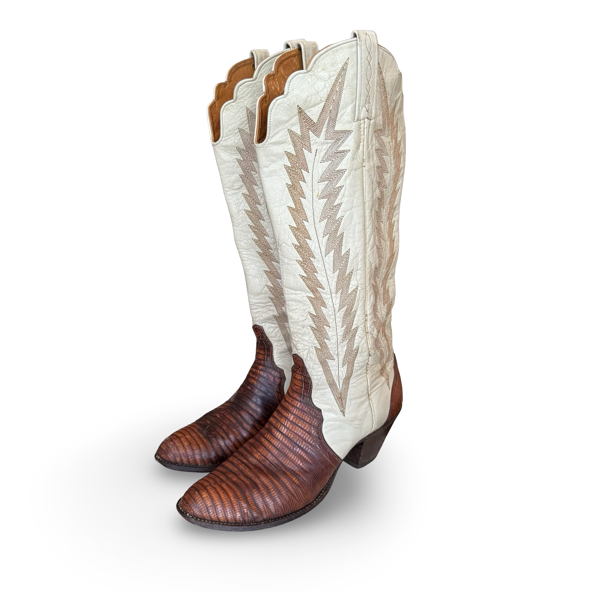 Vintage J. Chisholm Leather Boots (8.5M)