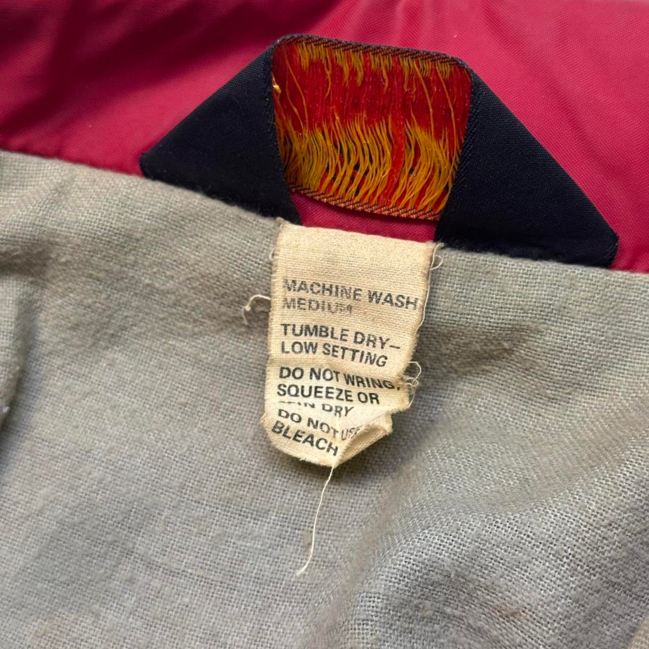 1970s Pla-Jac Red Windbreaker Jacket (XL)