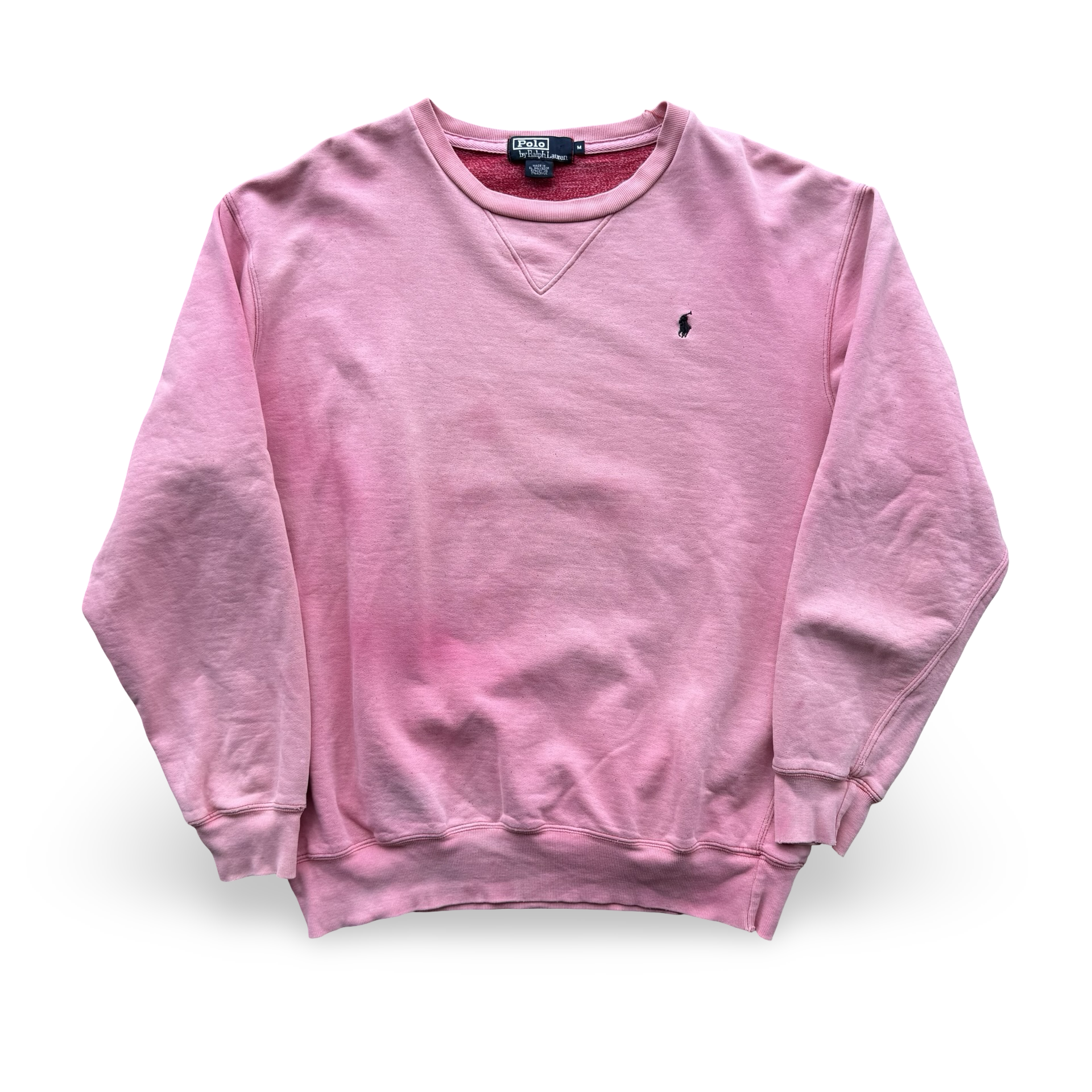 Vintage Pink Ralph Lauren Crewneck (M)