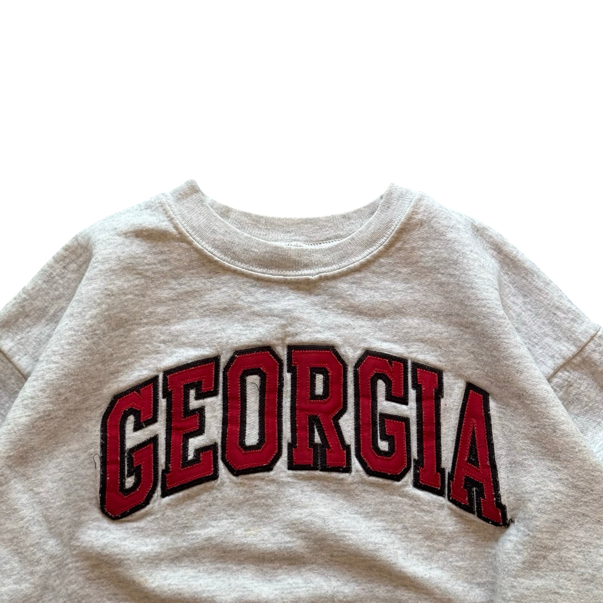 90s Champion Georgia University Crewneck Sweatshirt (L 14-16K)