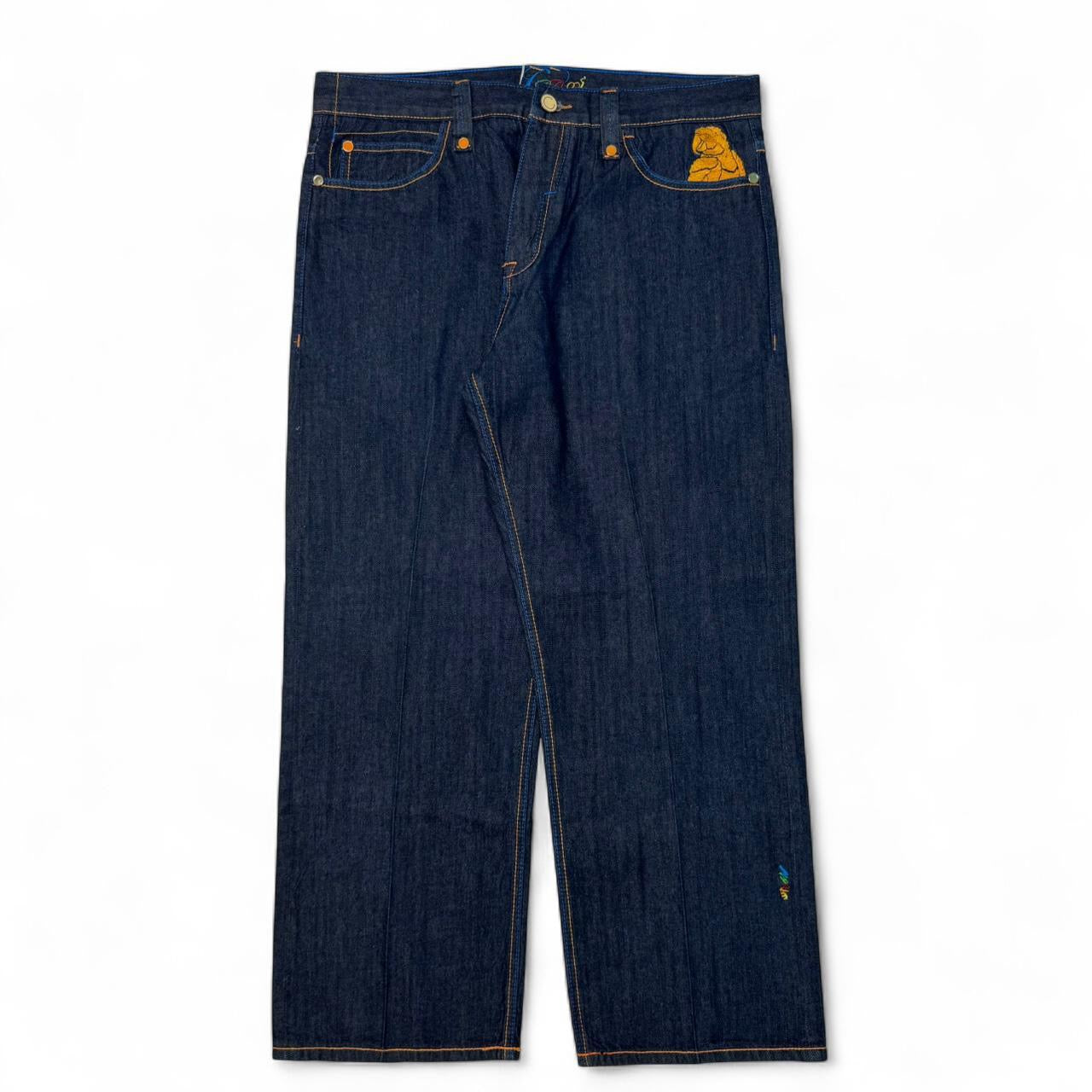 90’s Coogi Parrot Embroidered Jeans (38x28)