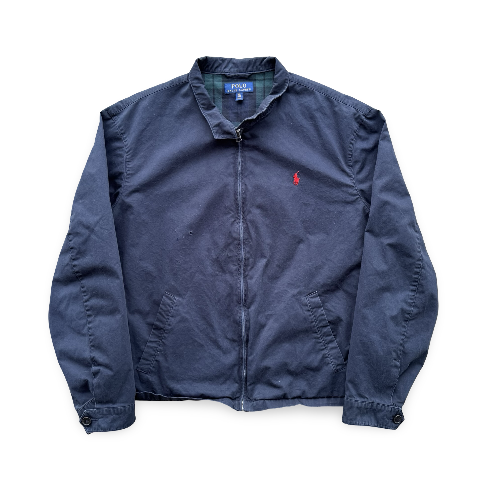 Navy Blue Ralph Lauren Harrington Jacket (XXL)