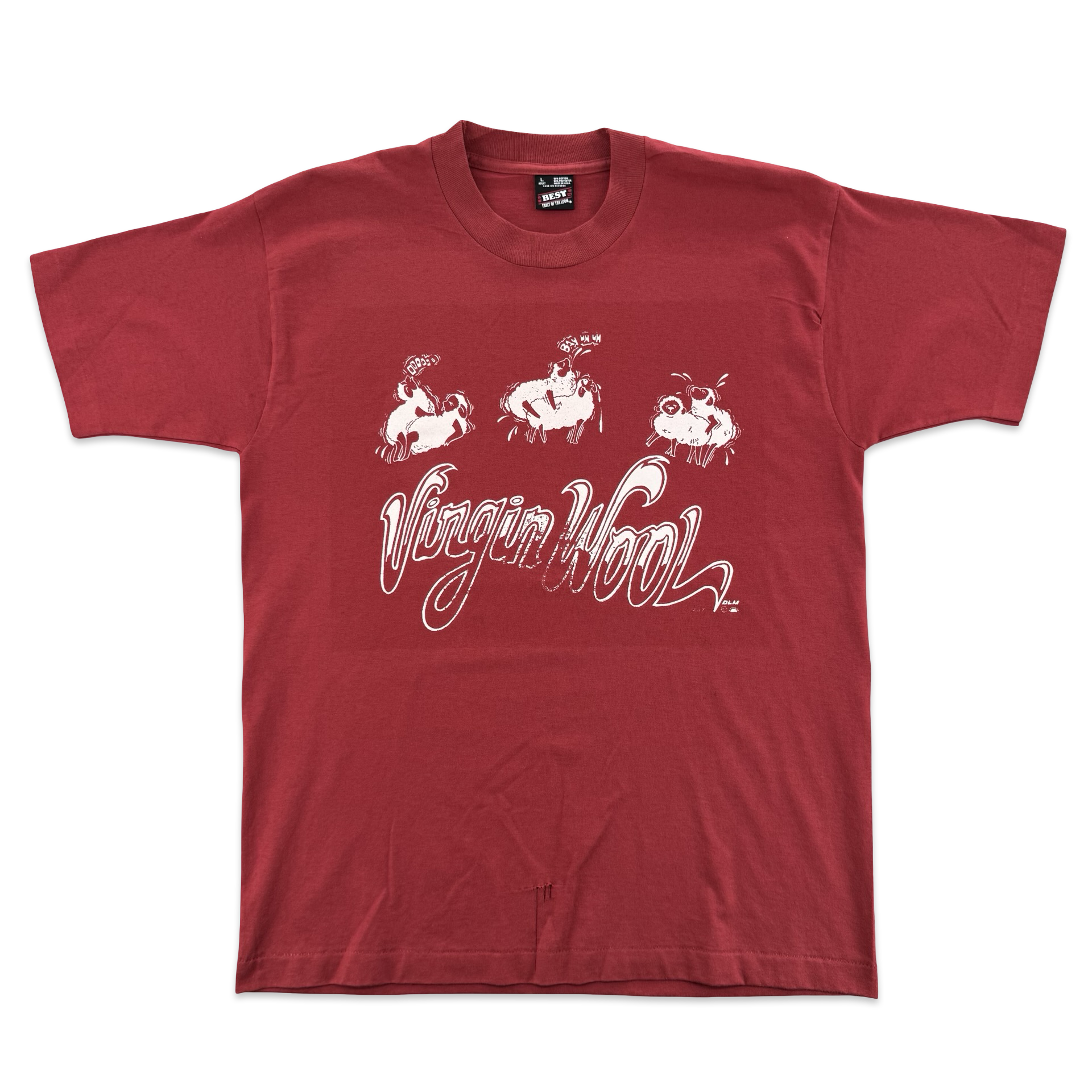 Vintage Virgin Wool Gag Tee (L)