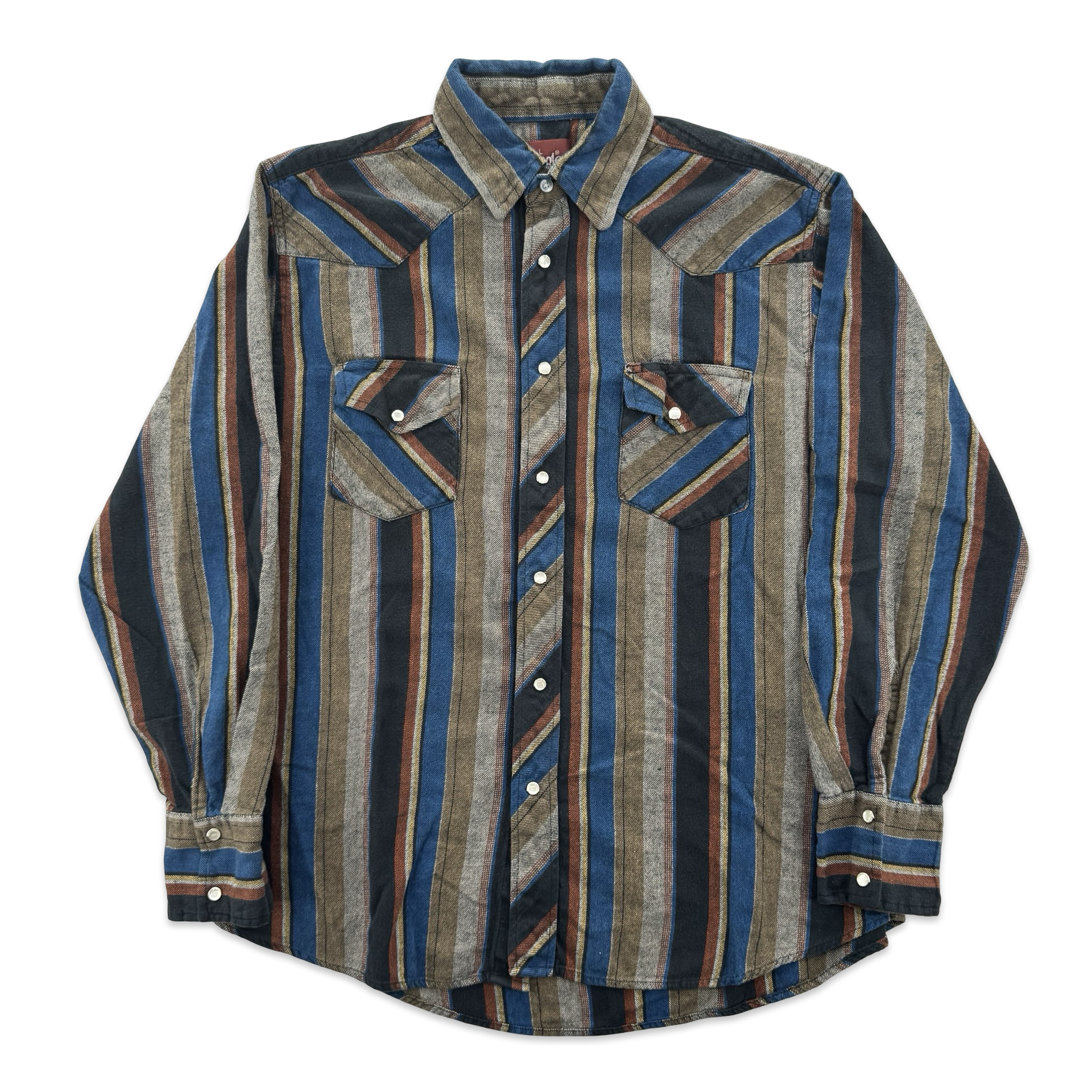 Vintage Wrangler Pearl Snap Shirt (L)