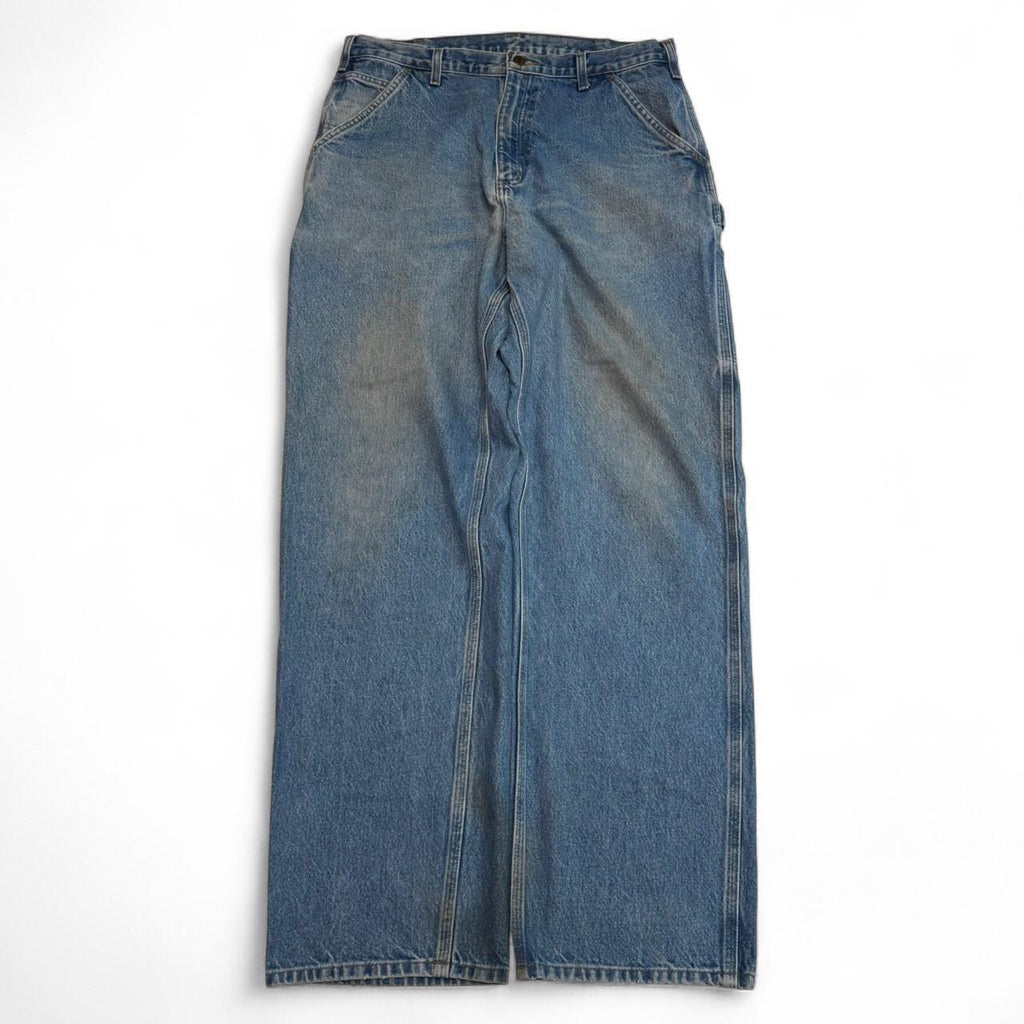 Light Wash Original Fit Carhartt Carpenter Jeans (36x34)