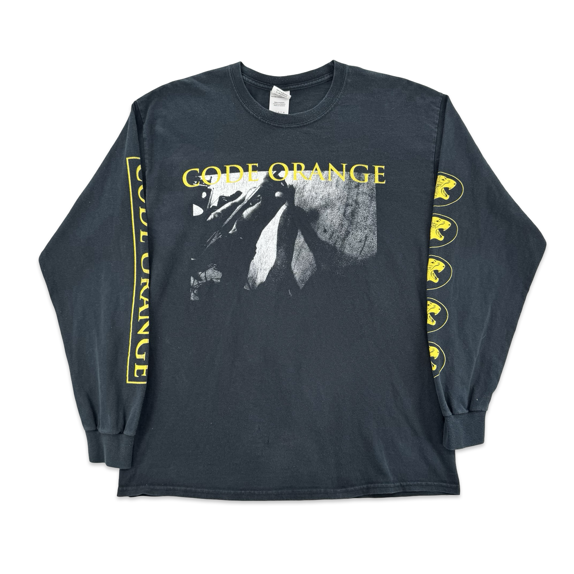 Black Code Orange Band Long-sleeve (L)