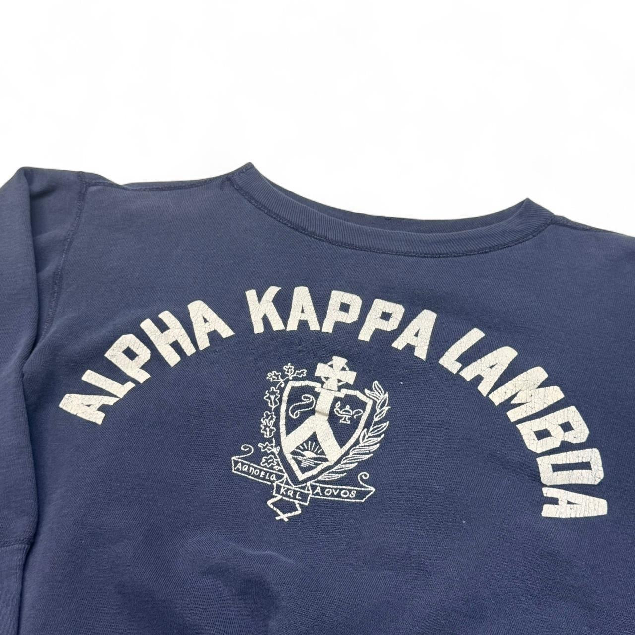 1950s Champion Running Man Fraternity Crewneck Sweatshirt (M)