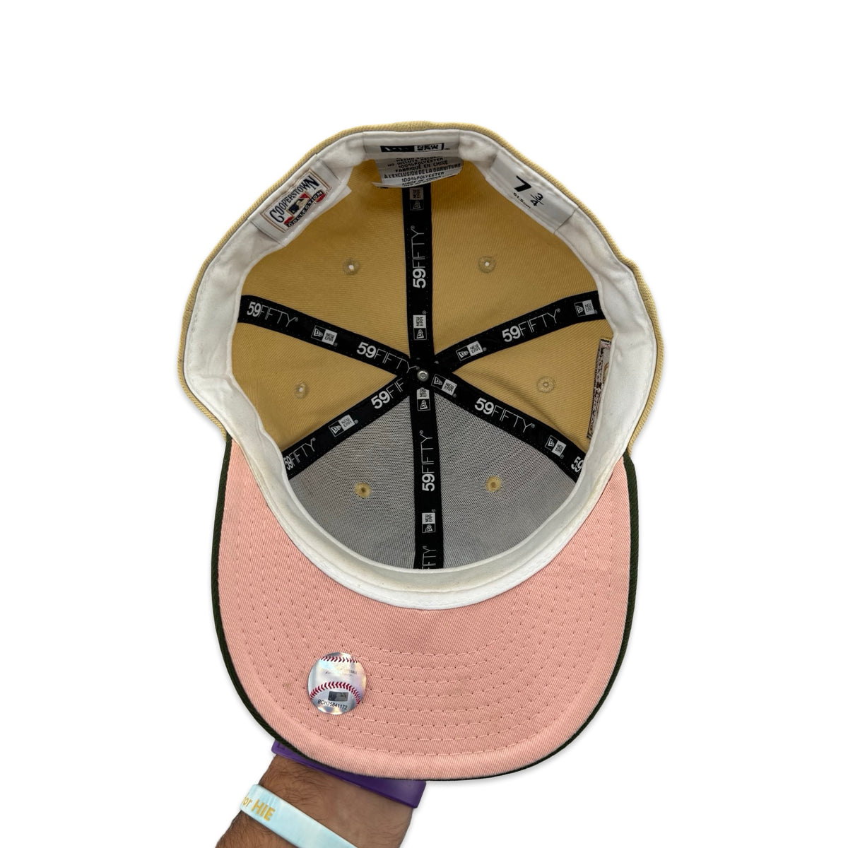 New Era Houston Astros Fitted Hat Cooperstown Edition (7 3/4)