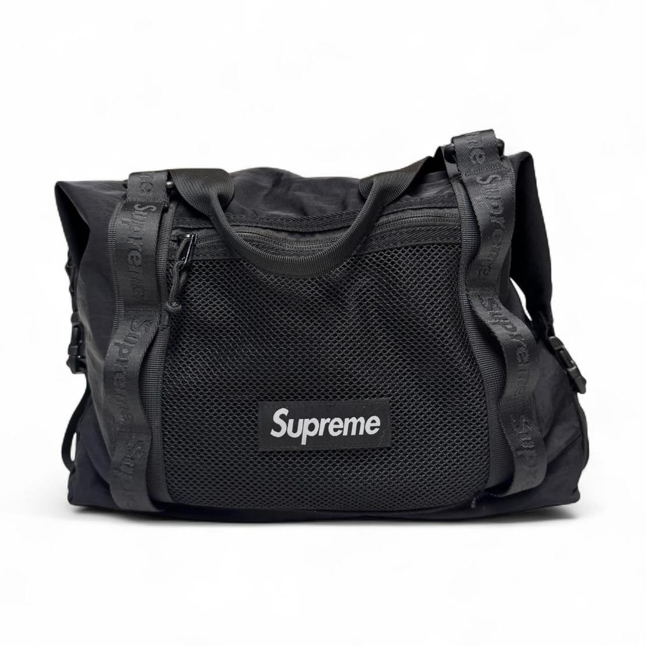 Black Supreme Zip Tote Bag F/W 2020
