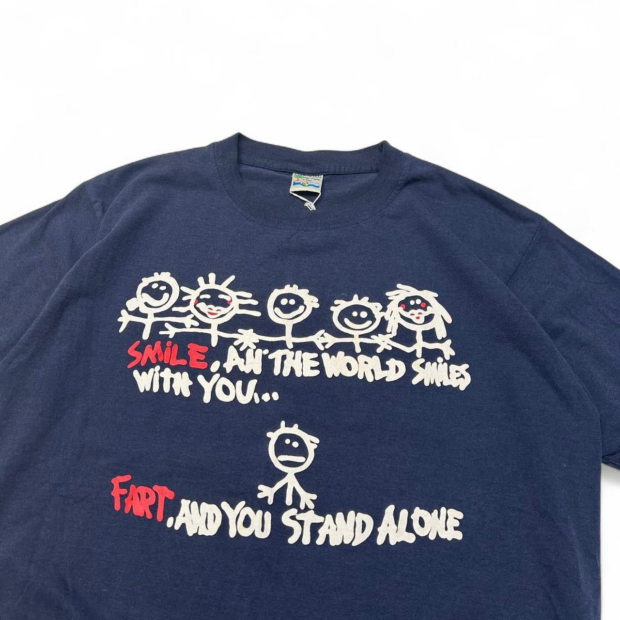 Fart, And You Stand Alone Tee (L)