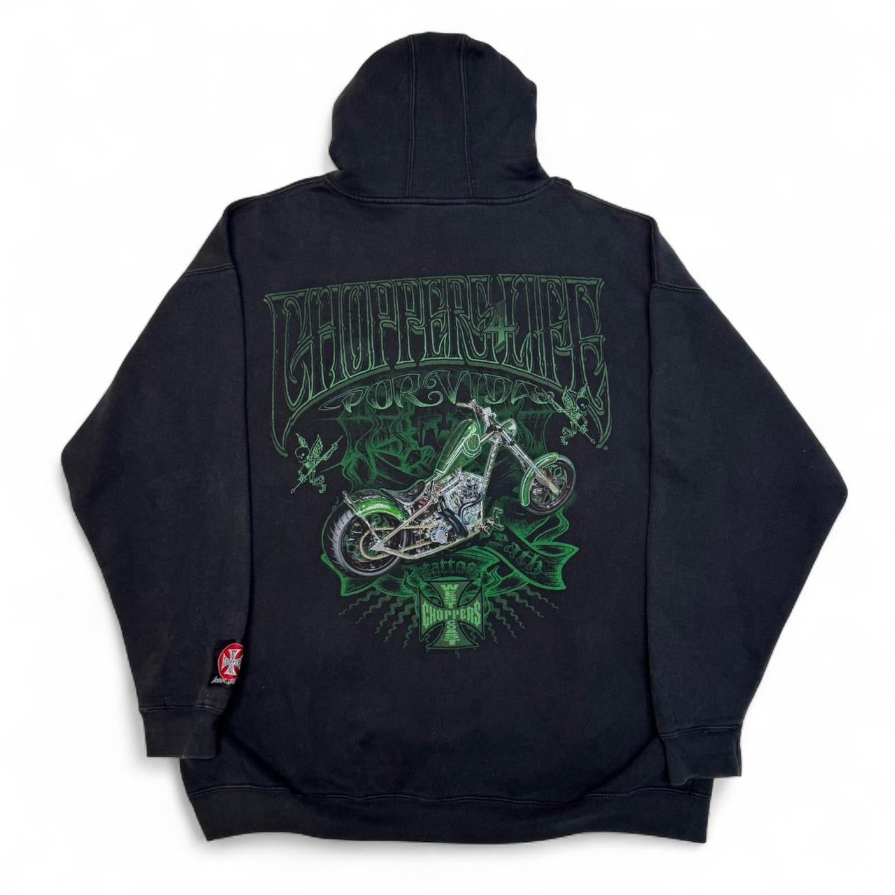 90s/2000’s West Coast Choppers Choppers4Life Zip Up (XXL)