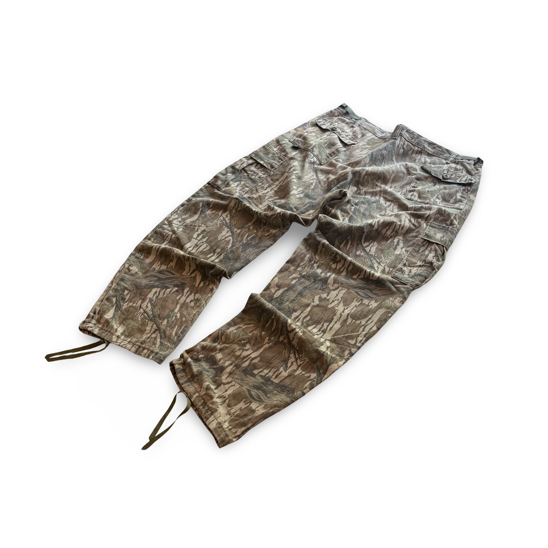90s Mossy Oak Camo Cargo Pants (36-42x32)