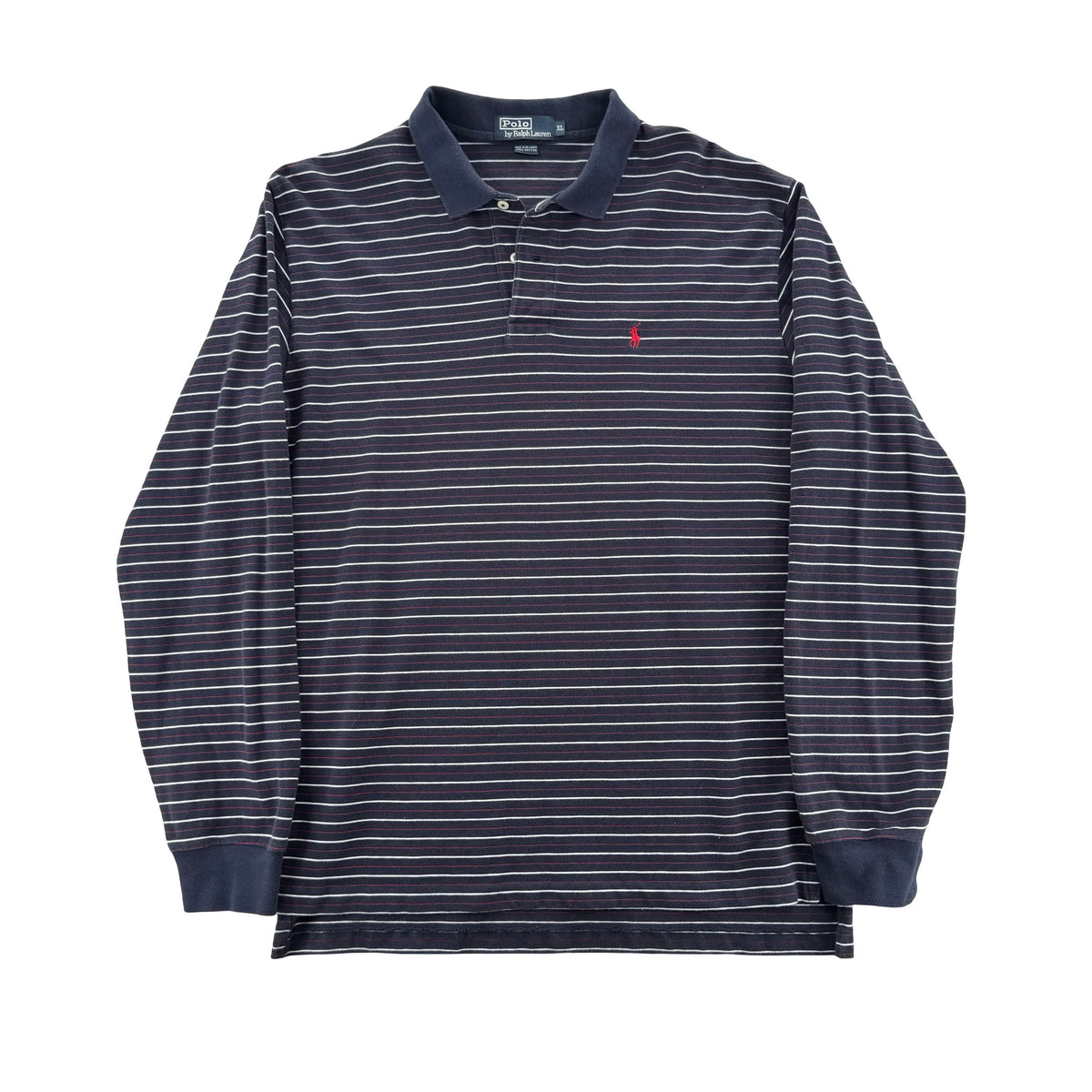 Vintage Striped Ralph Lauren Polo (XL)
