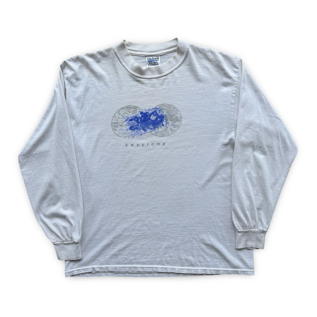 Vintage Keystone Flat Earth Long Sleeve (L)