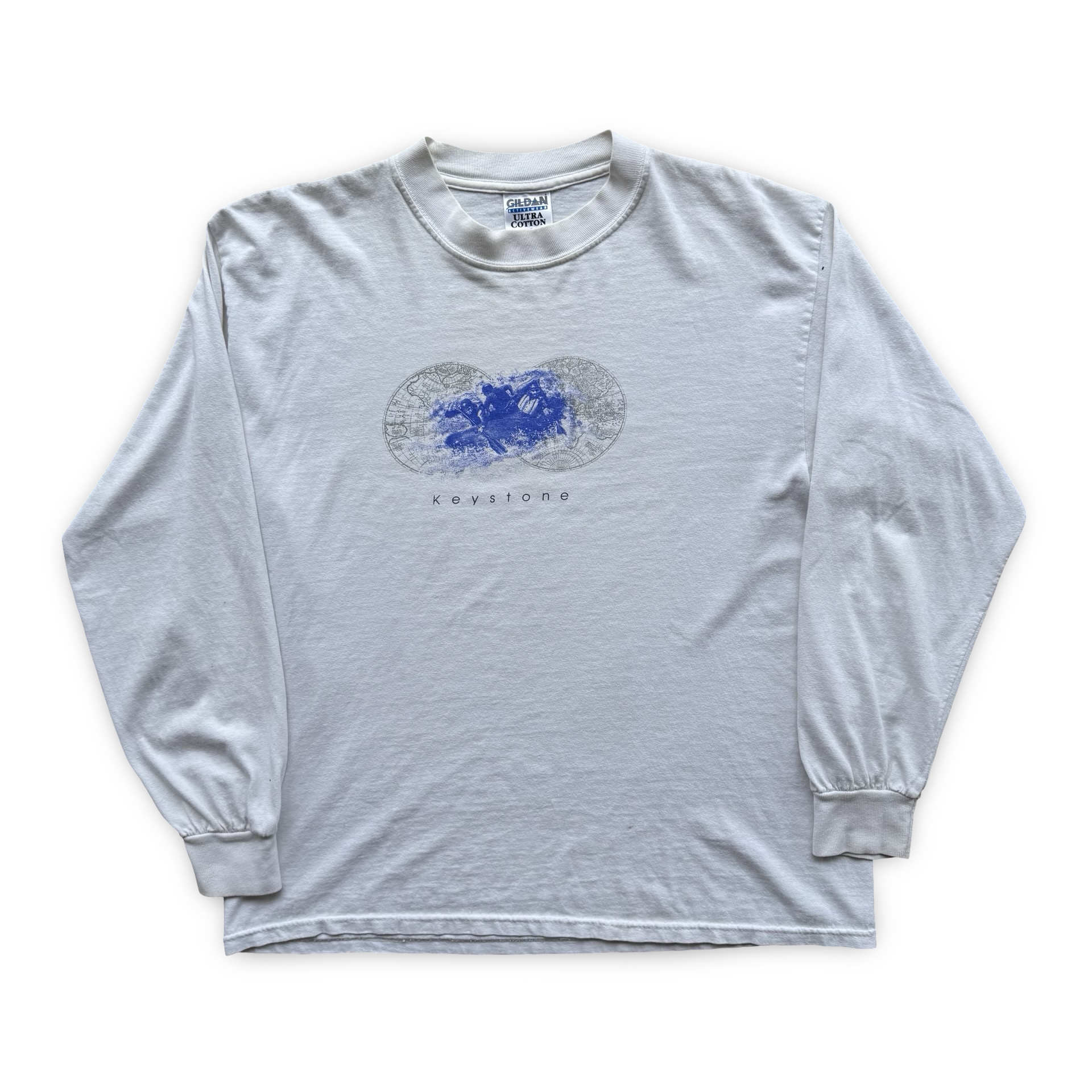 Vintage Keystone Flat Earth Long Sleeve (L)