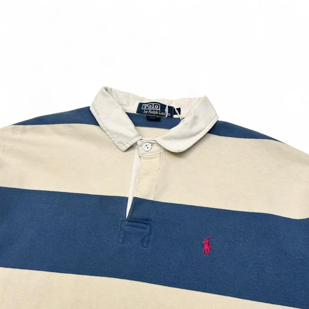 Vintage Longsleeve Polo Ralph Lauren Rugby Tee (XL)